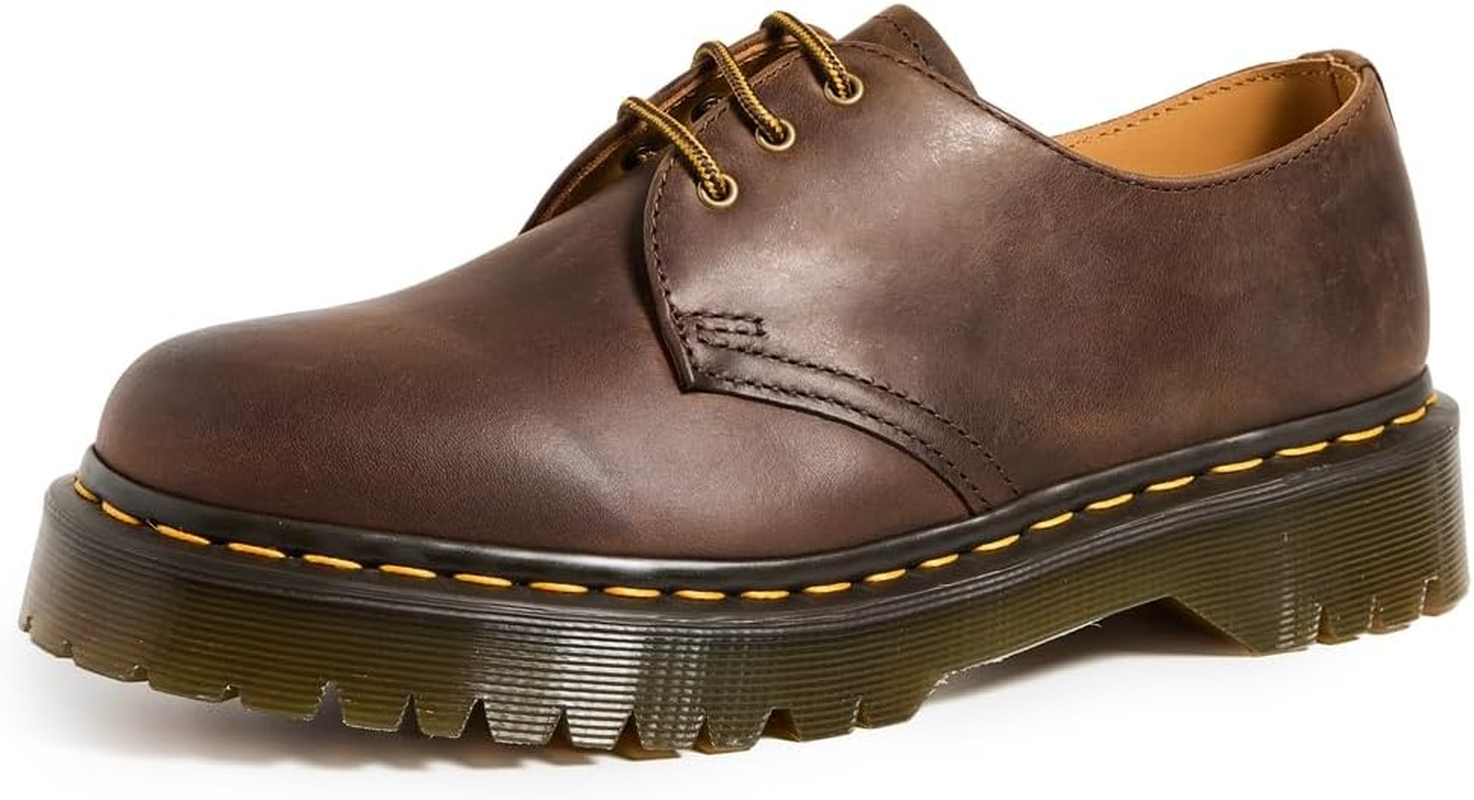 Dr. Martens 1461 Bex Dark Brown Crazy Horse UK 3 (US Men'S 4, Women'S 5) Medium