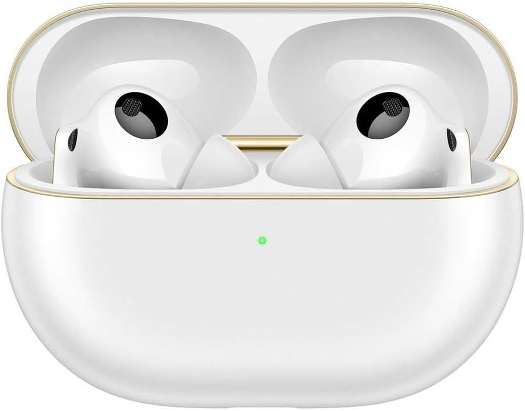 Huawei Freebuds Pro 4 Wireless Headphones, Real Sound with Dual Driver, Stable and Clear Calls, Dynamic Intelligent ANC, Compatible with Ios and Android, Noise Cancellation, Green