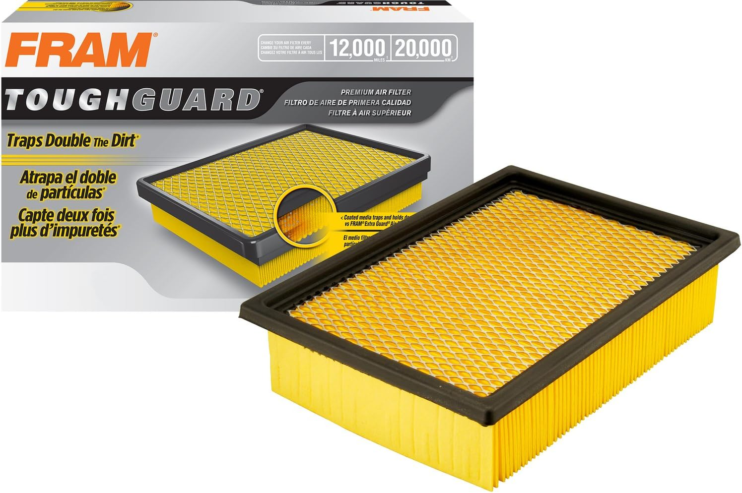 FRAM CA8997 Extra Guard Flexible Panel Air Filter image number 4