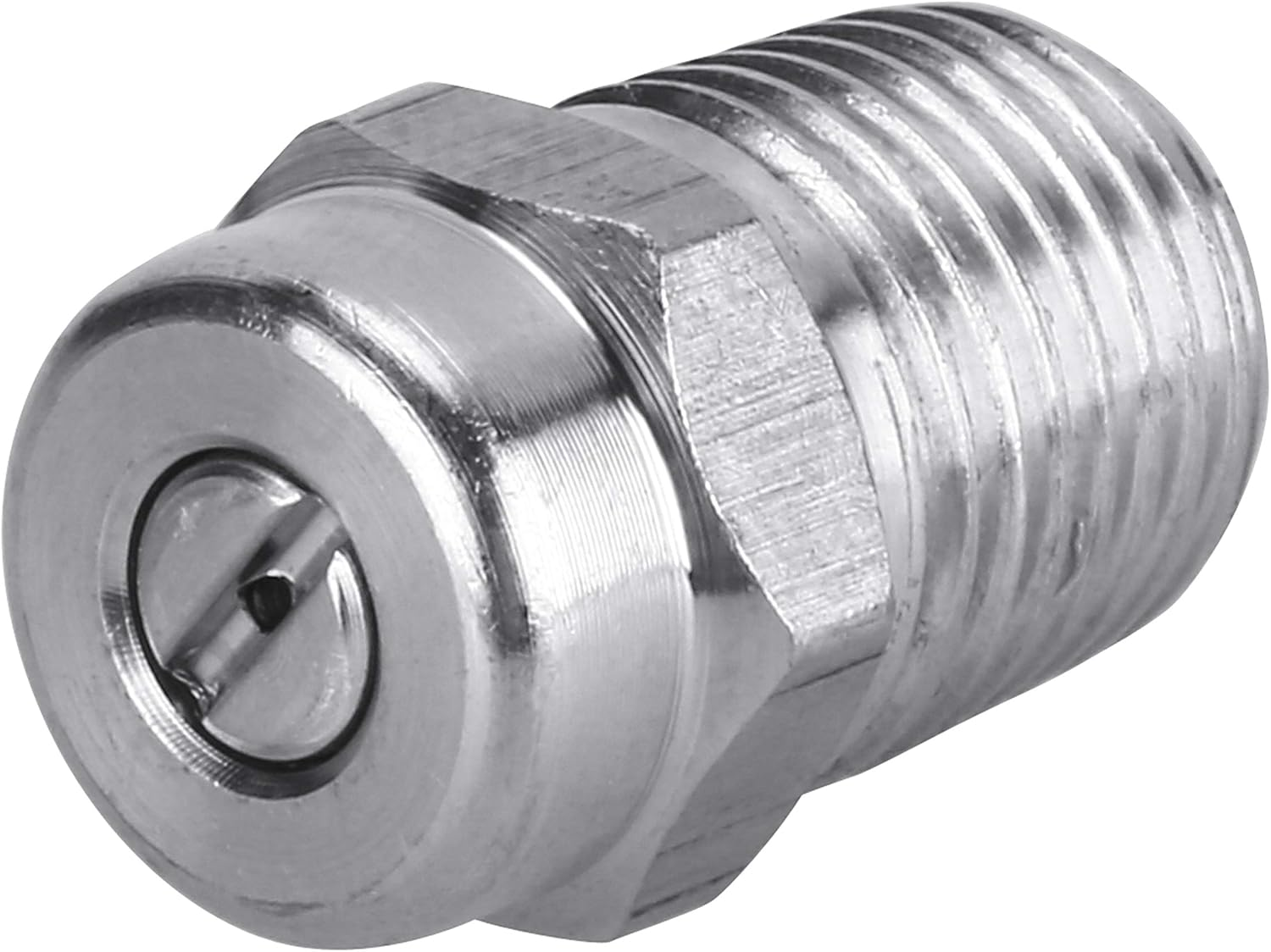 M MINGLE Universal Replacement Nozzle, Pressure Washer Water Broom, Surface Cleaner, 40 Degree, Orifice 1.5, 1/4 Inch NPT Male Fitting, 4000PSI image number 1