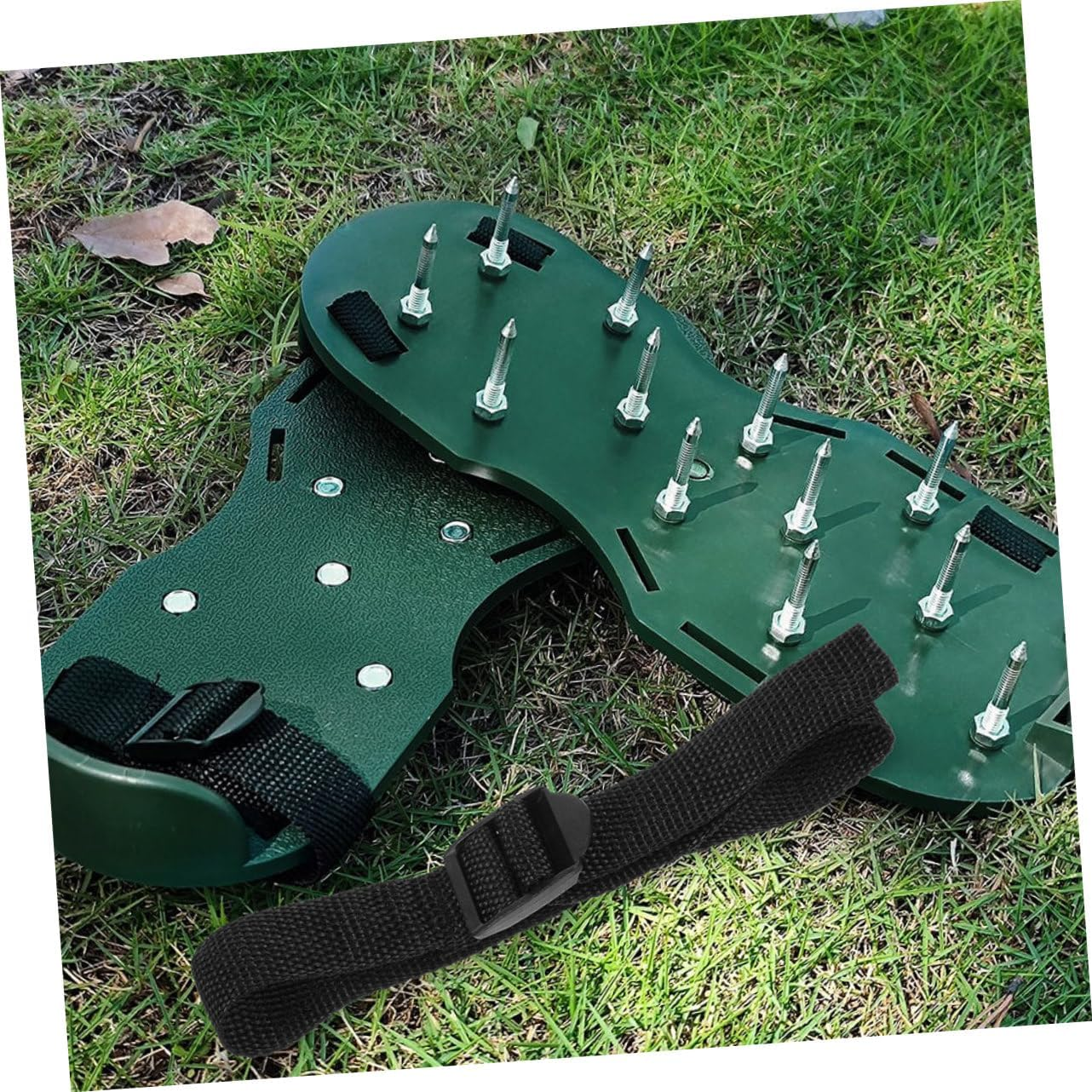 Sosoport 10Pcs Lawn Aerator Shoes Straps Turf Spike Laces Gardening Aerator Lawn Supplies Nylon image number 1