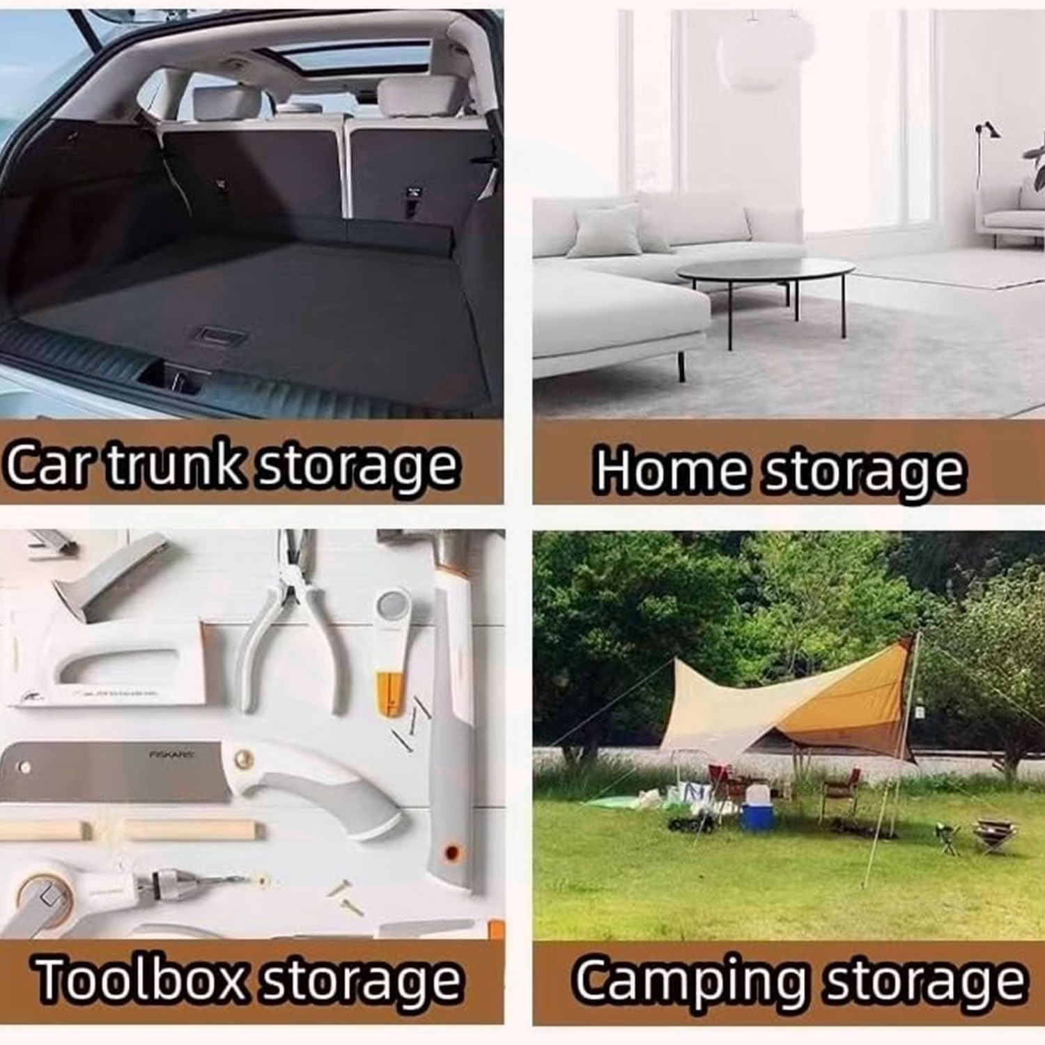 3-Pack Large Capacity Collapsible Storage Bins with Handles - Teddy Bear Felt Organizers for Office, Bedroom & Nursery Collapsible Organizer for Toys, Clothes, Laundry,