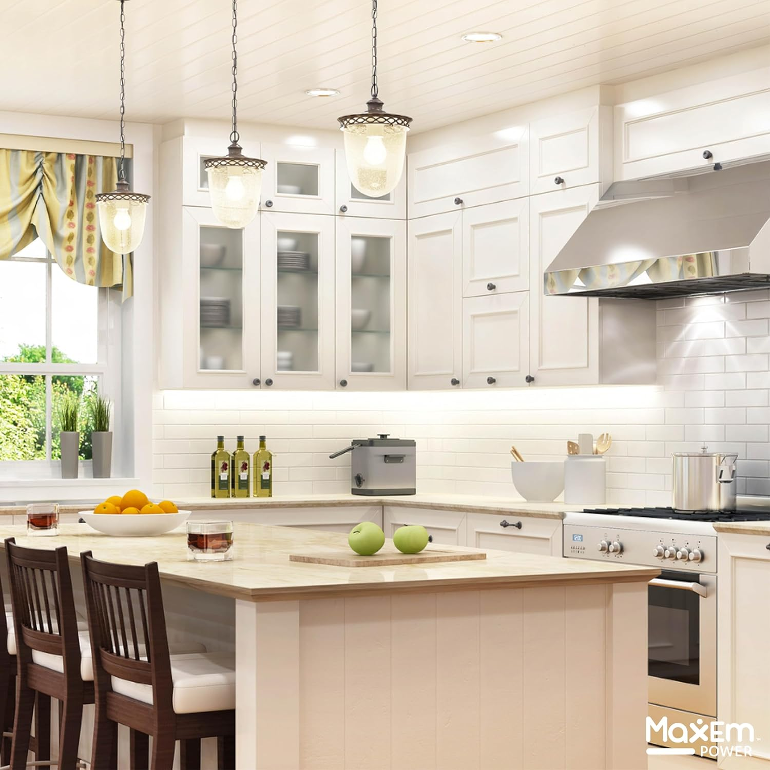 Maxem Power 3.5W E14 Cap LED Light Bulb, Cool White