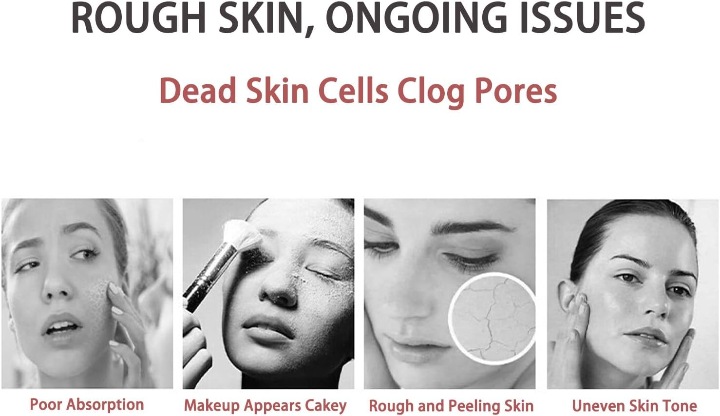 Natural Face Scrub with Shea Butter, Jojoba Oil, Retinol, Salicylic Acid, and Vitamin E - Gentle and Effective Exfoliation and Skin Renewal - 100% Vegan and Cruelty-Free - 60G