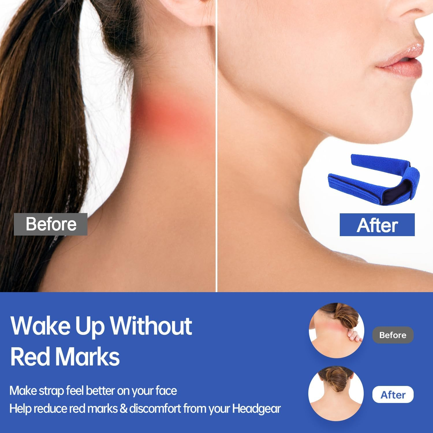 Replacement Set Compatible with Airfit N20, Tube Frame Assembly, Snugly Fit & Reliable Seal Replacement Kit Supplies by Airsmart (No Cushion) image number 1