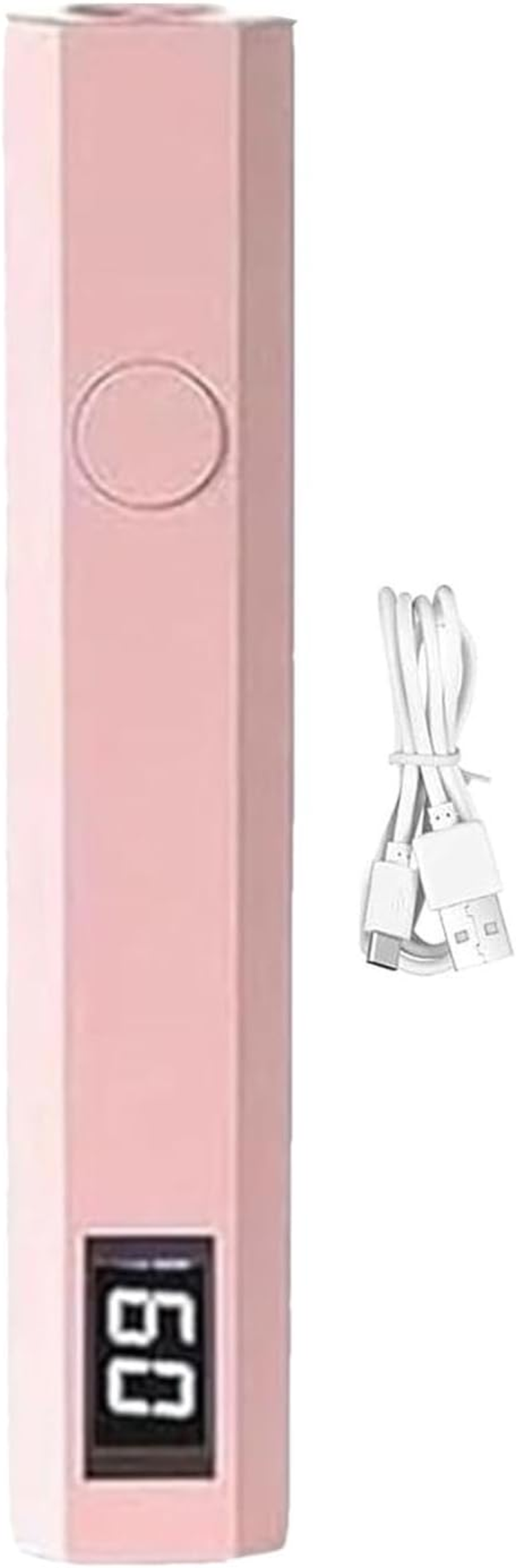 Rechargeable Gel Nail Lamp: Portable UV LED Nail Dryer, USB Charging Wireless Curing Device | Nail Dryer Lamp, Nail Polish Lamp for Manicure, Nail Lamp