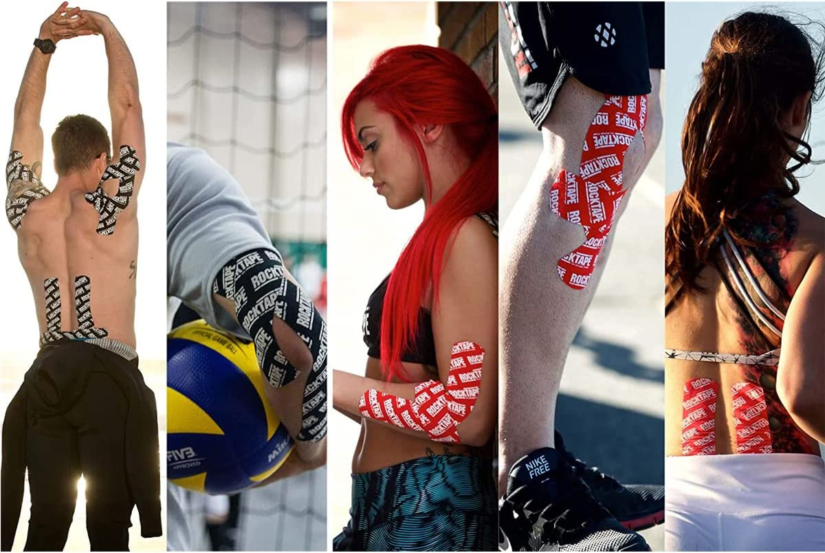 ROCKTAPE ROCKTAPE5CM X 5M LOGO RED image number 1