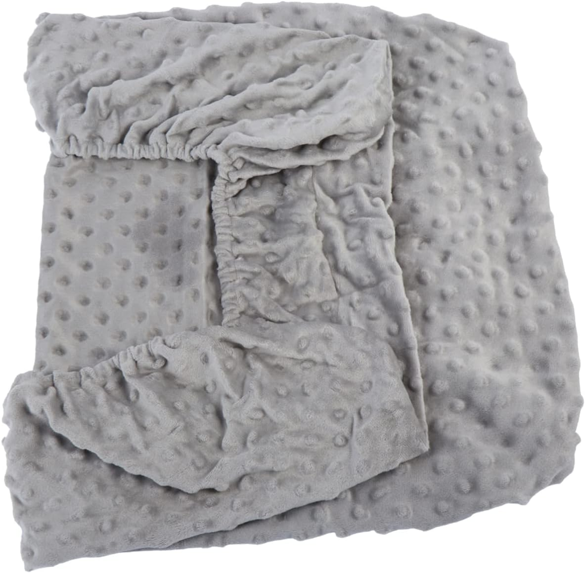 IMIKEYA Baby Diaper Changing Pad Cover Breathable Gray Detachable Massage Table Change Cover for Infants, Compatible Standard Changing Mats image number 5