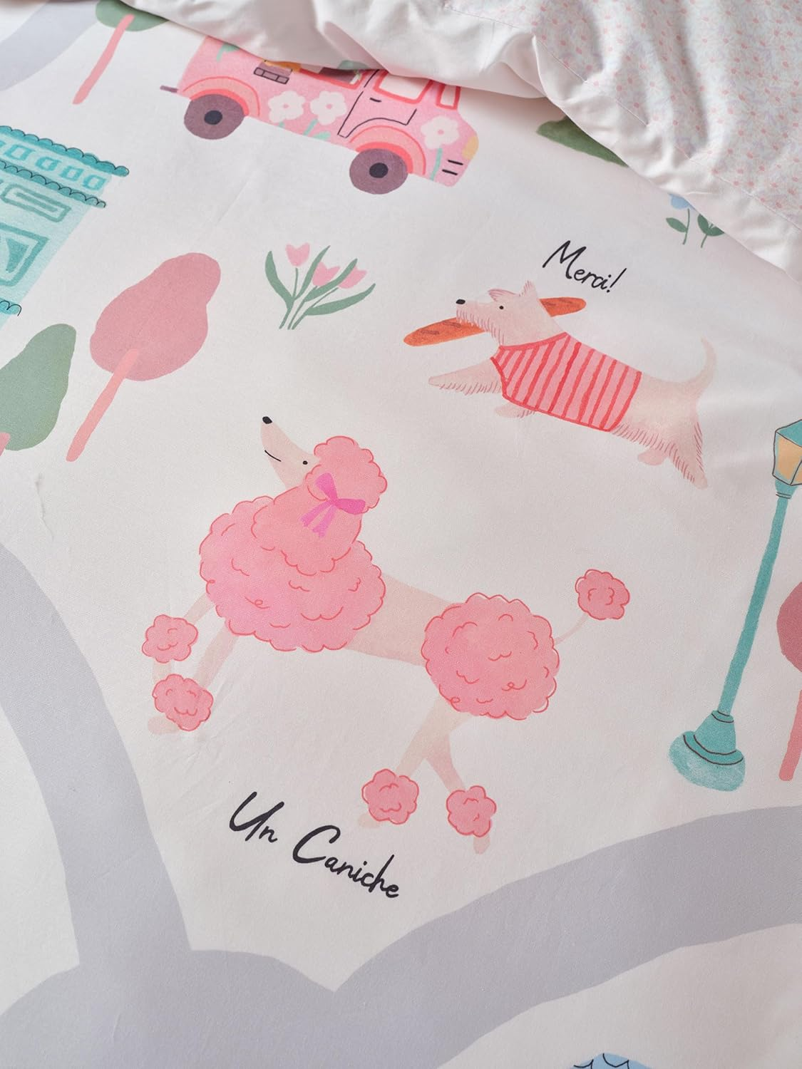 Linen House Kids Petite Paris Quilt Covet Set, Queen image number 2