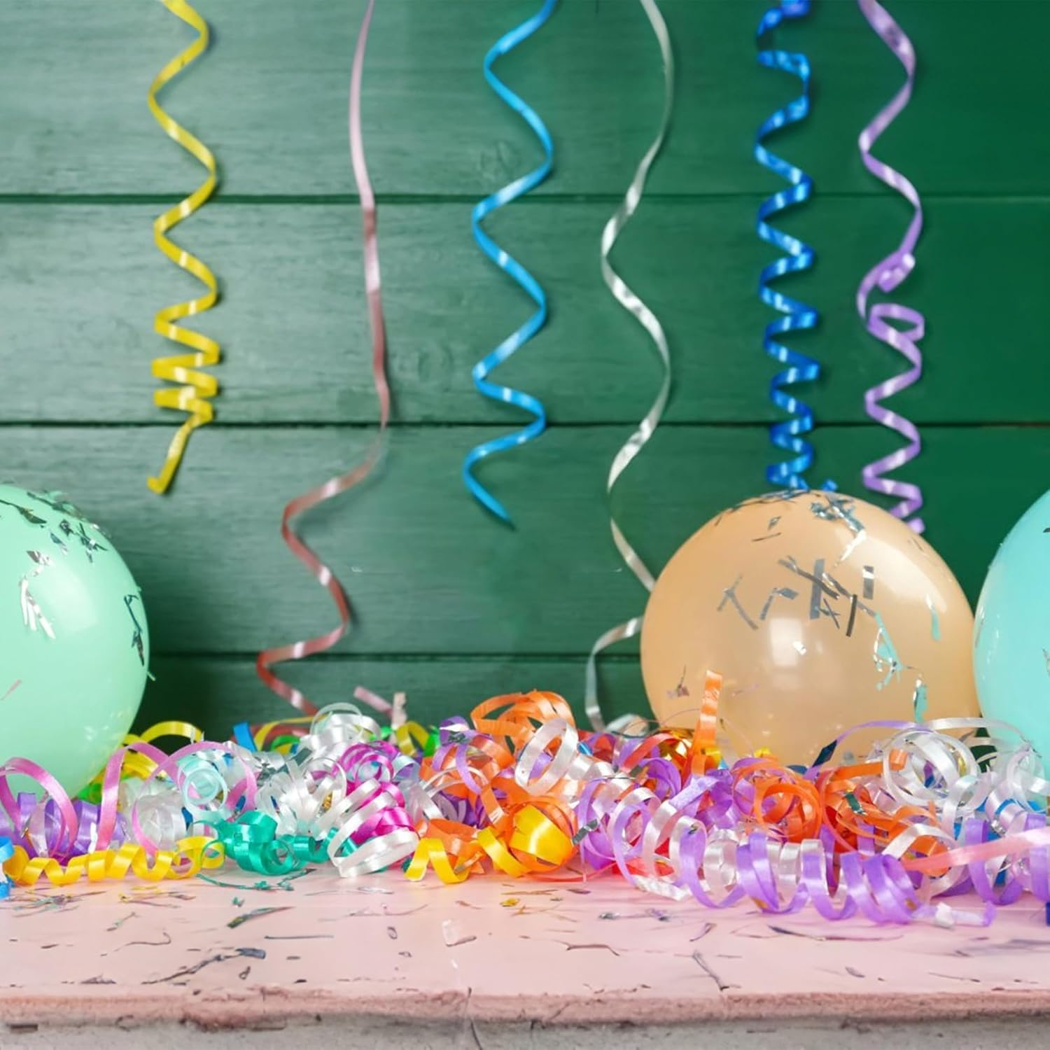 Black Curling Ribbon 3/16" Wide &times; 500 Yards Ribbon for Gift Wrapping Balloon String Birthday Party Decoration Ribbons for Festive Crafts Wedding Decoration