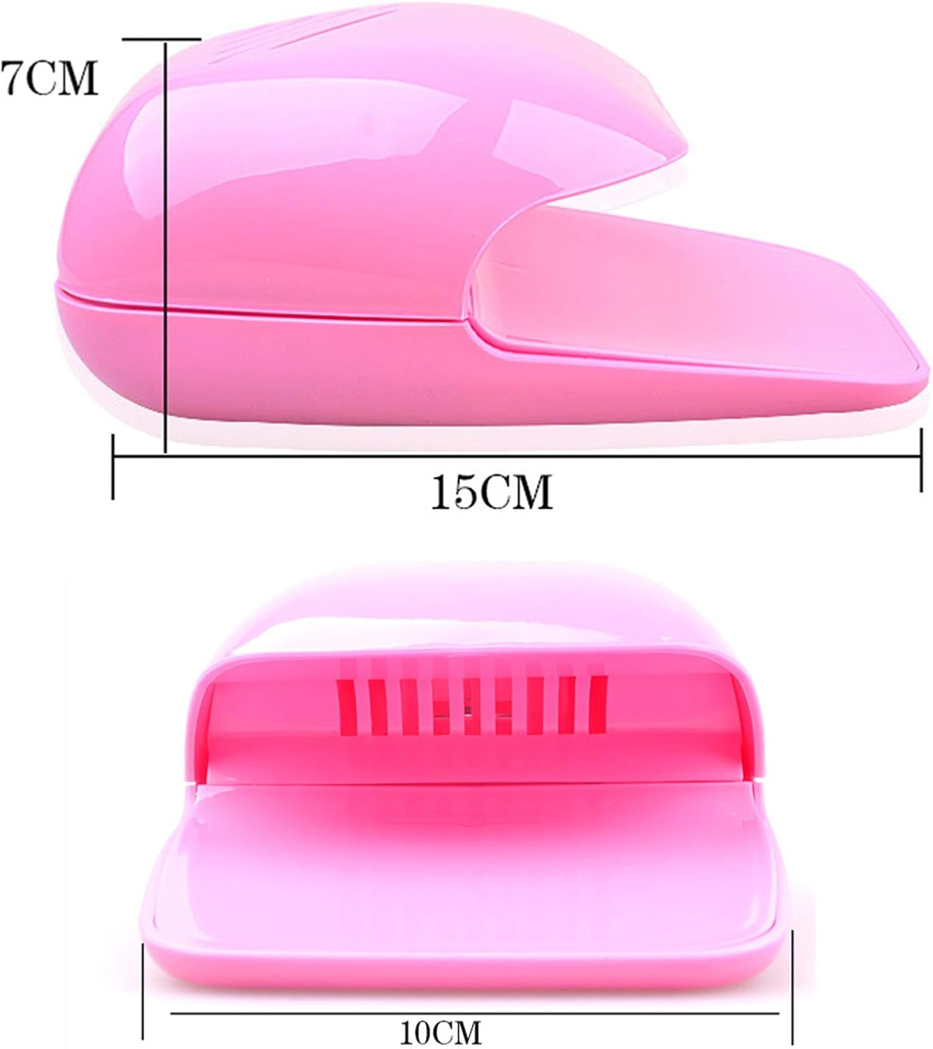 Mini Portable Nail Polish Dryer Fan Nail Art Drying Polish Blow Dryer Nail Cooler Nail Art Tool BBZY image number 2