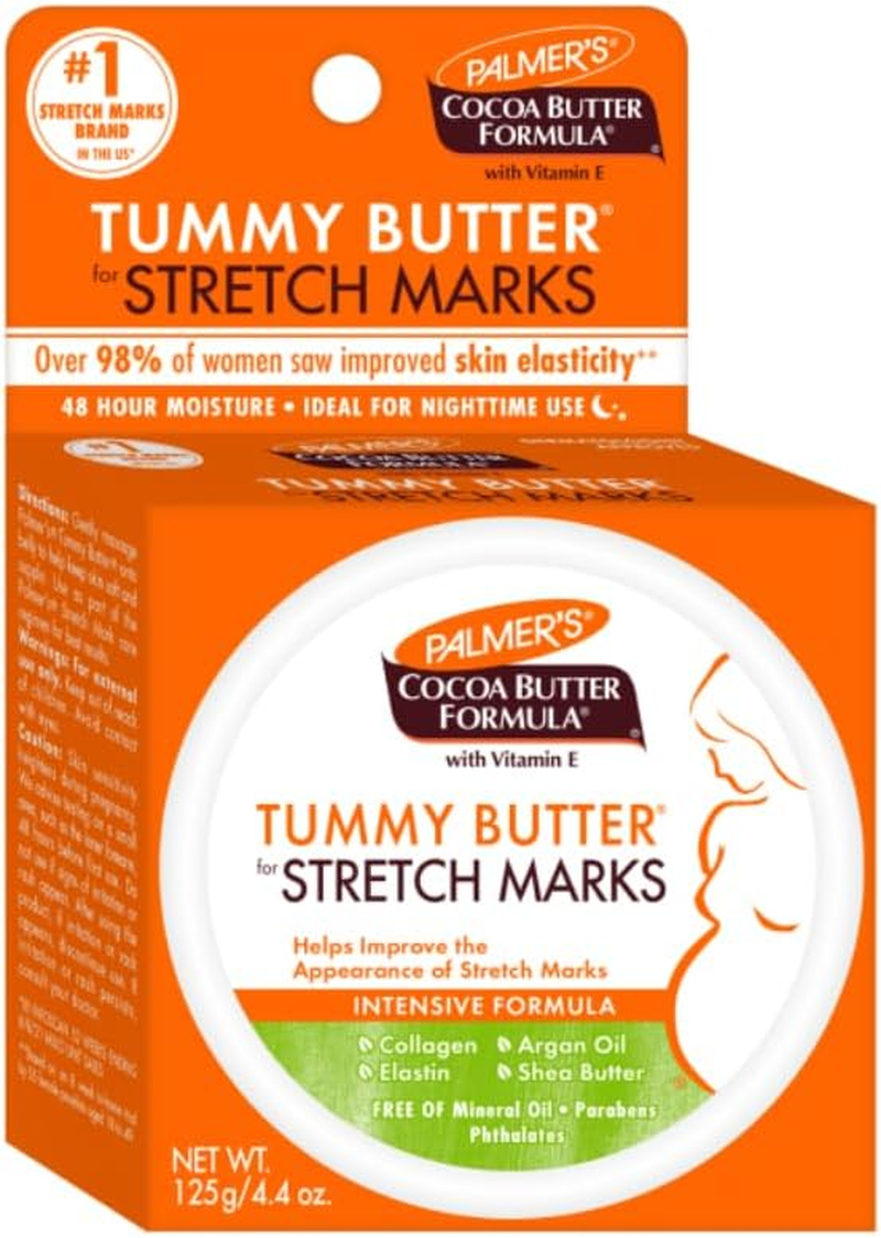 Palmers Cocoa Butter Formula Tummy Butter for Stretch Marks with Vitamin E for Unisex Treatment, 125 G