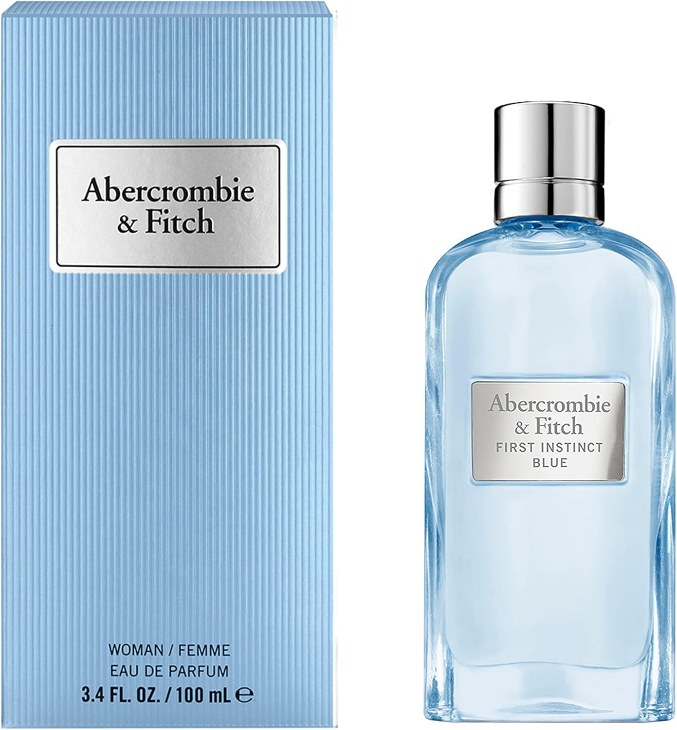Abercrombie & Fitch First Instinct Blue 100Ml Eau De Parfum, 0.5 Kg, Multi, 100 Ml / 3.4 Oz (AF16722) image number 1