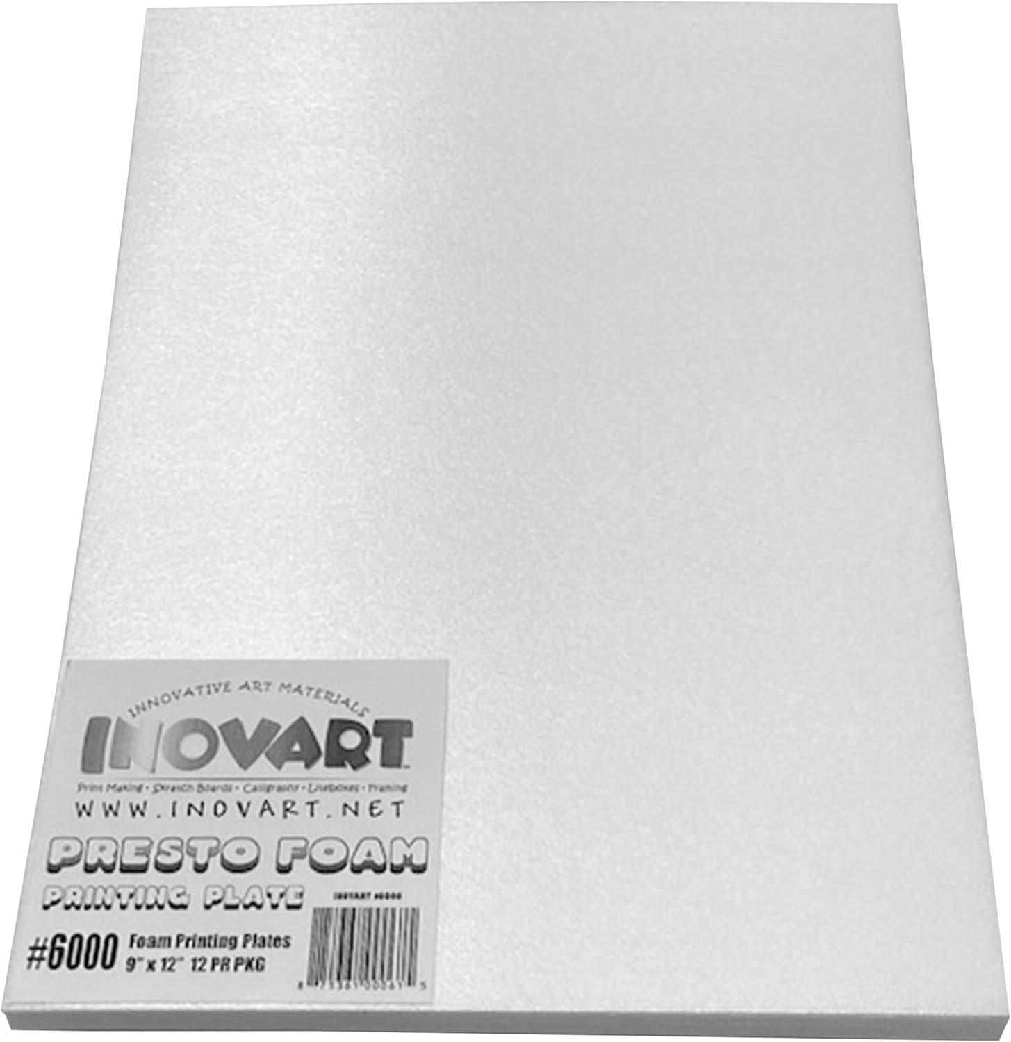 INOVART Presto Foam Printing Plates, 9"X12", 12 Sheets image number 5