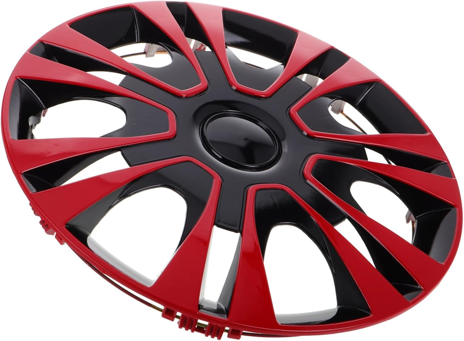EXAOMBLE Wheel Cover for Car Durable Material Water Protection Easy Installation Stylish Red Rim Cap for Vehicle Accessories and Tire Protection image number 5