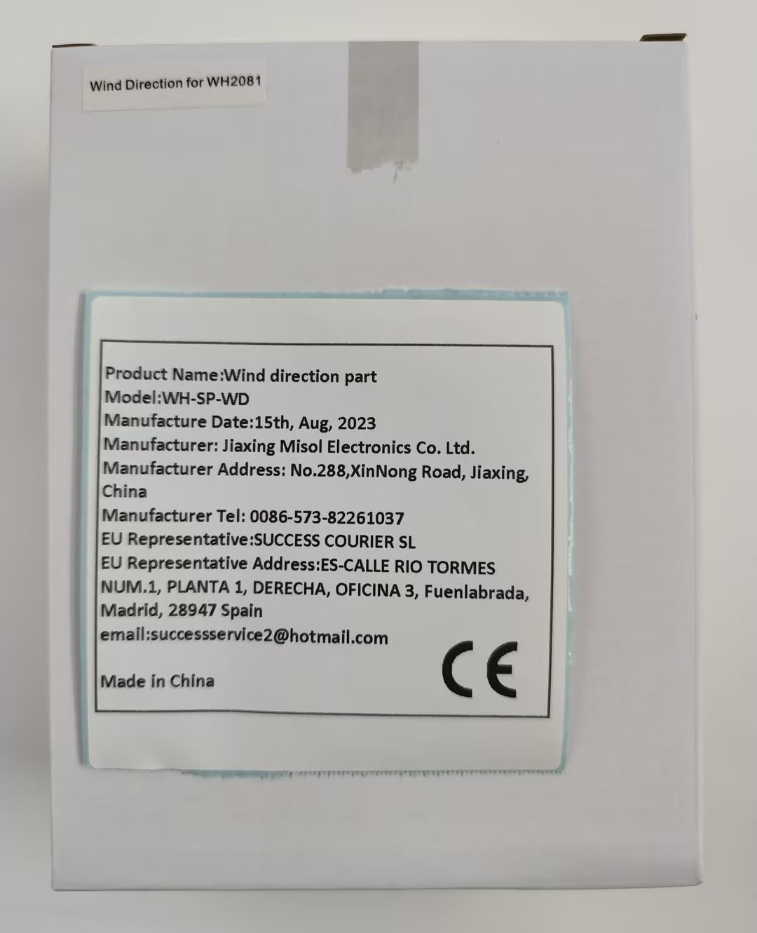 MISOL 1 PCS of Spare Part for Weather Station to Test the Wind Speed/Repuesto Para Estaci&oacute;n Meteorol&oacute;gica Para Probar La Velocidad Del Viento image number 1
