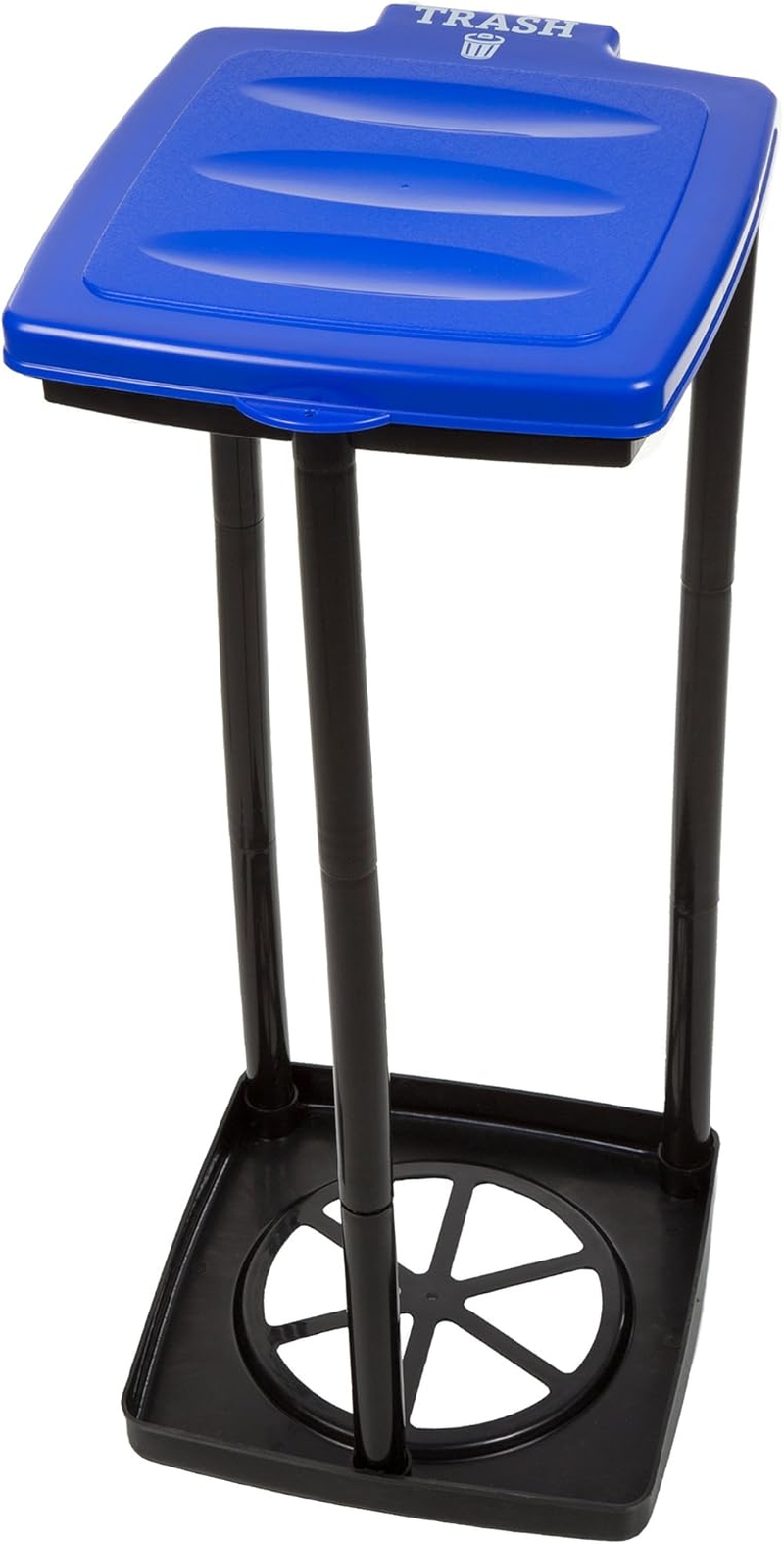 Portable Trash Bag Holder-Collapsible Trashcan for Garbage-Indoor/Outdoor Use Ideal for Camping Recycling and More by Wakeman
