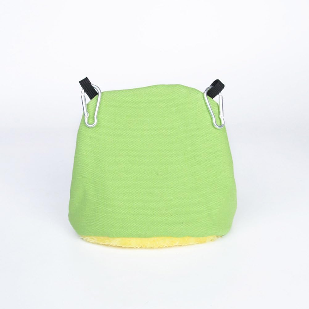 CUEMOON Hanging Nest Bird House Hanging Bird Cage Bird Bed for Macaws Budgies Cockatiels Cockatoo Canary Random Color