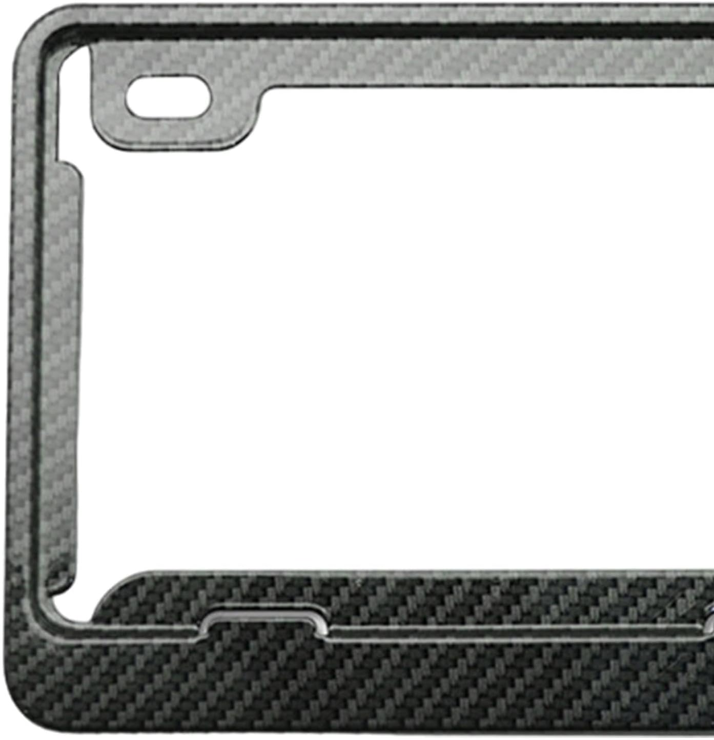 Generic Motorbike Number Plate Bracket Replace Sturdy Number Plate Mount Carbon Pattern image number 4