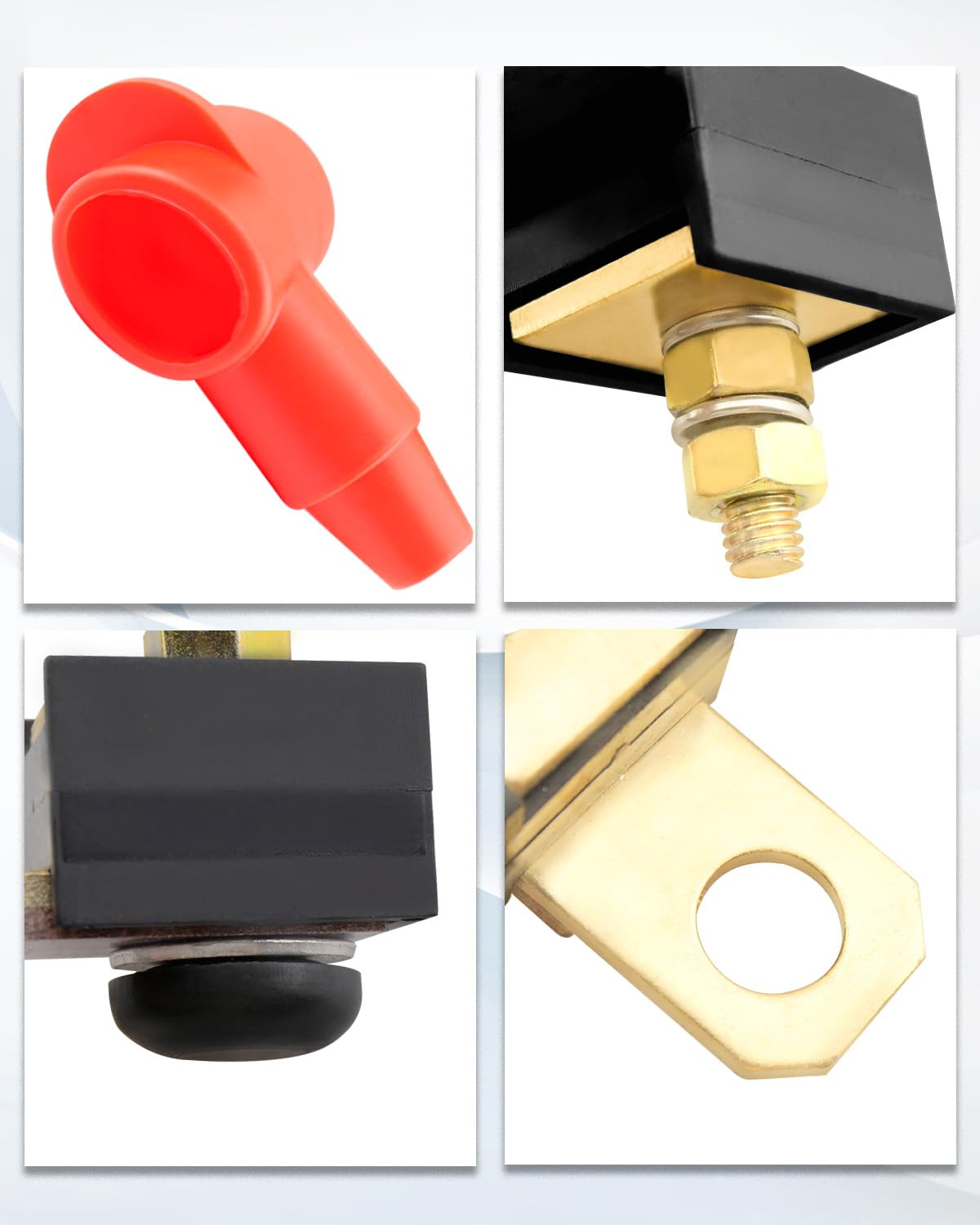 ANODZU 90 Amp Starter Fuse Fit for Mercury Mercruiser Engine 3.0L 4.3L 5.0L 5.7L 350 MAG 7.4L 8.2L, Replace 88-79023A91 18-8220 9-15510 79023A91 image number 4