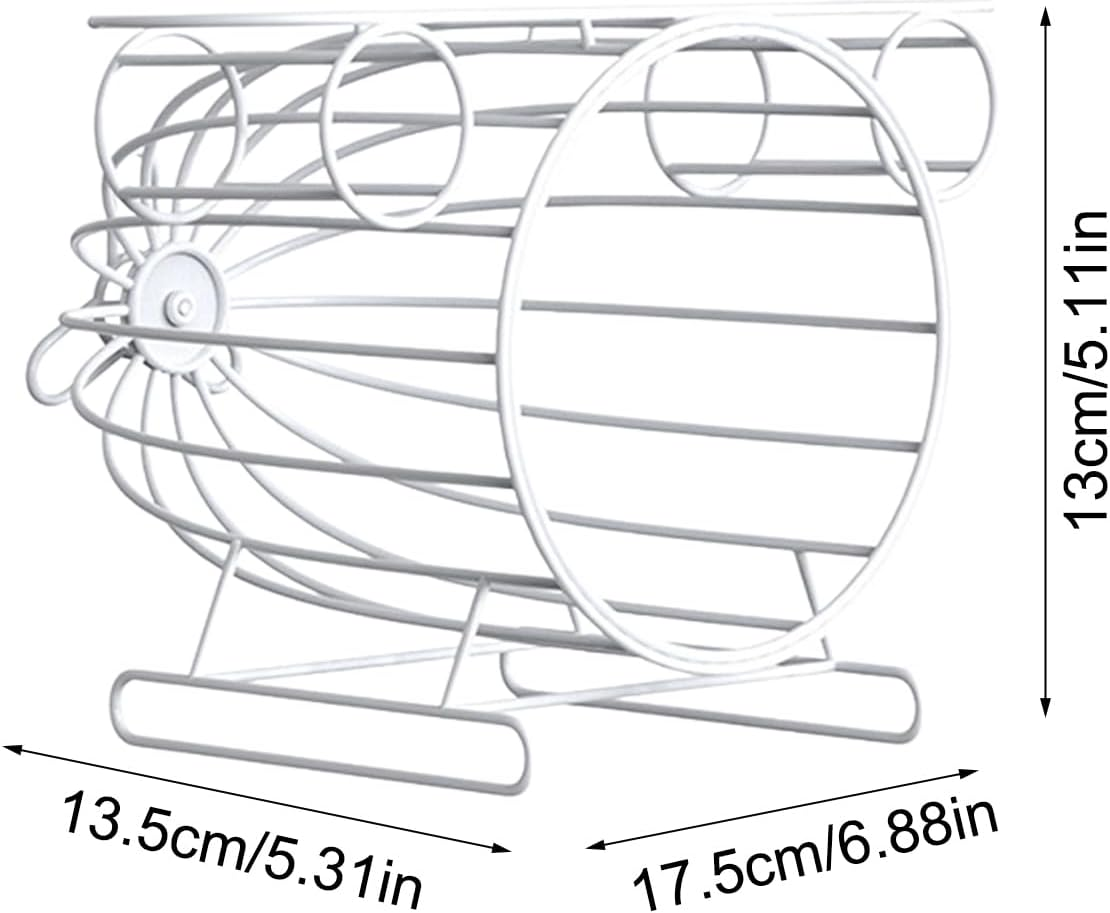 Small Animal Hammock - Iron Wire Mesh Toys for Hamsters - Nest House Cage for Sleeping Swing Hiding Guinea Dwarf Rabbits Sugar Glider Squirrel Training Small Pets image number 1