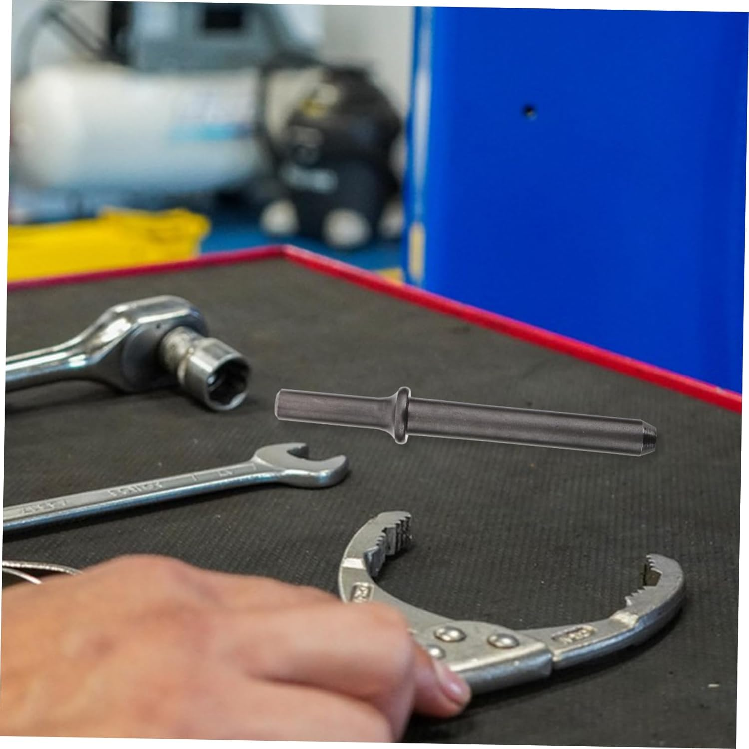 TIDTALEO 4Pcs Air Hammer Chisel Rivet Pneumatic Hammer Drill Bits Tool for Automotive Repair Smooth Surface Finish