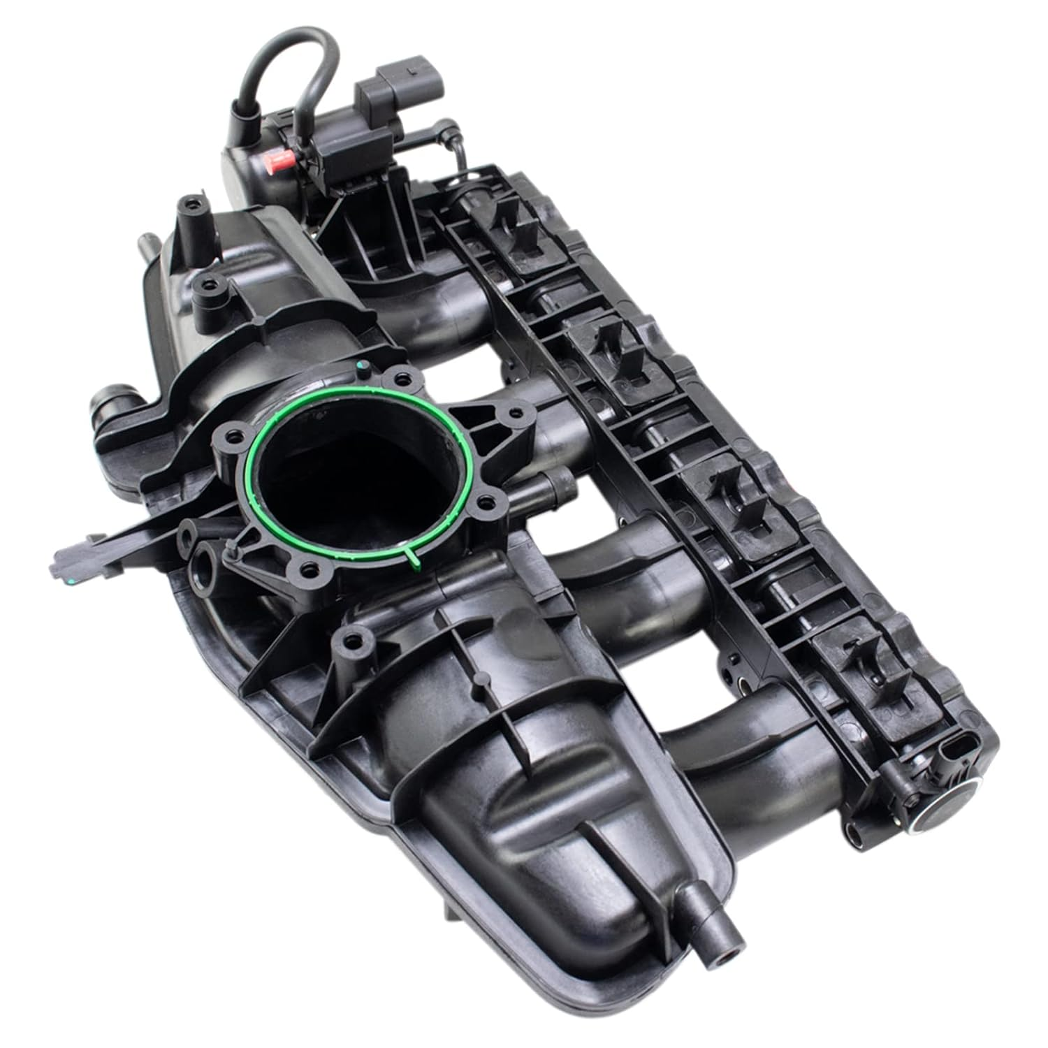 TRQ Intake Manifold with Sensor & Solenoid Compatible with Volkswagen VW Audi 2.0L Turbo TSI image number 1