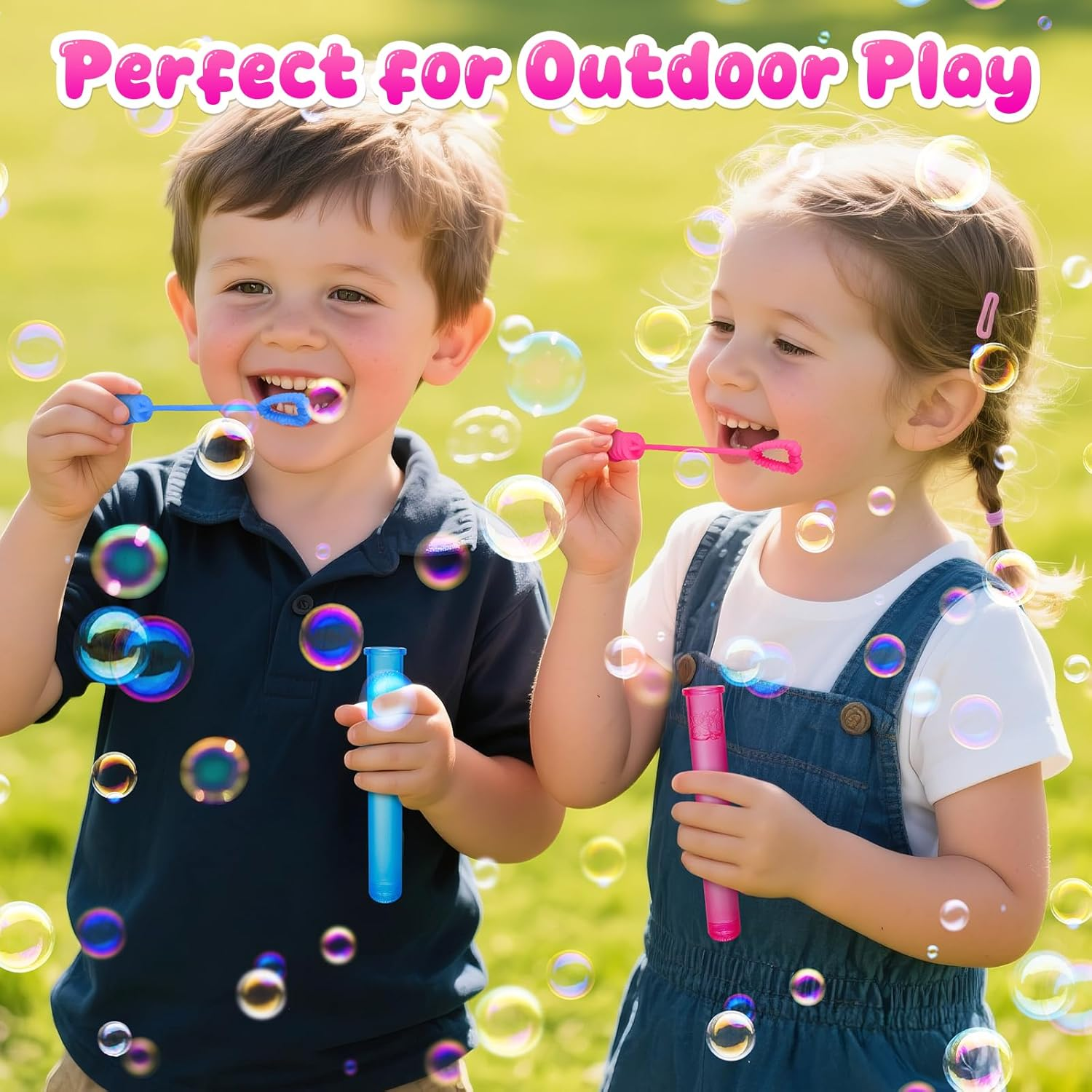 Zynexis 40 PCS Star Mini Bubble Wands for Kids, Bubble Bulk with Gift Bucket,Party Favors for Toddlers,Wedding,Outdoor,Birthday Gifts,Goodie Bags Stuffers Supplies, Halloween,Christmas,Carnival Prizes image number 5