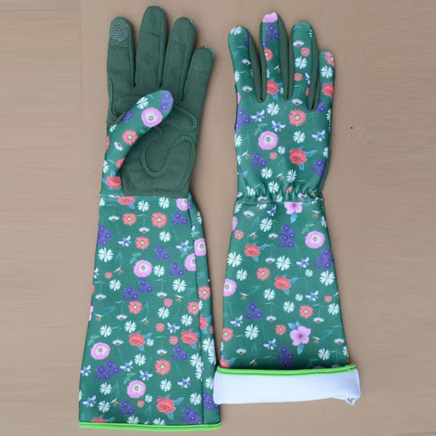 Gardening Gloves for Men & Women, Breathable Forearm Safety Work Long Gloves, Thorn Proof No Stab for Rose & Cactus Pruning, Digging, Planting image number 3