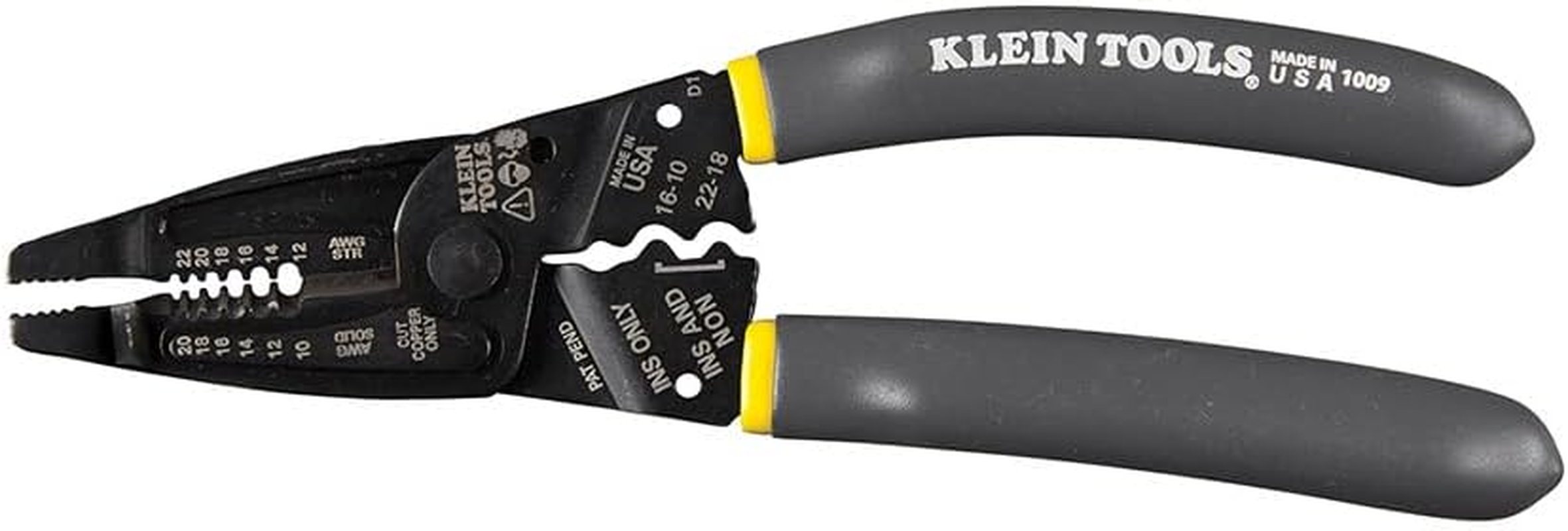 KLEIN TOOLS Kurve Long-Nose Wire Stripper, 10-20 AWG Solid, 12-22 AWG Stranded image number 2