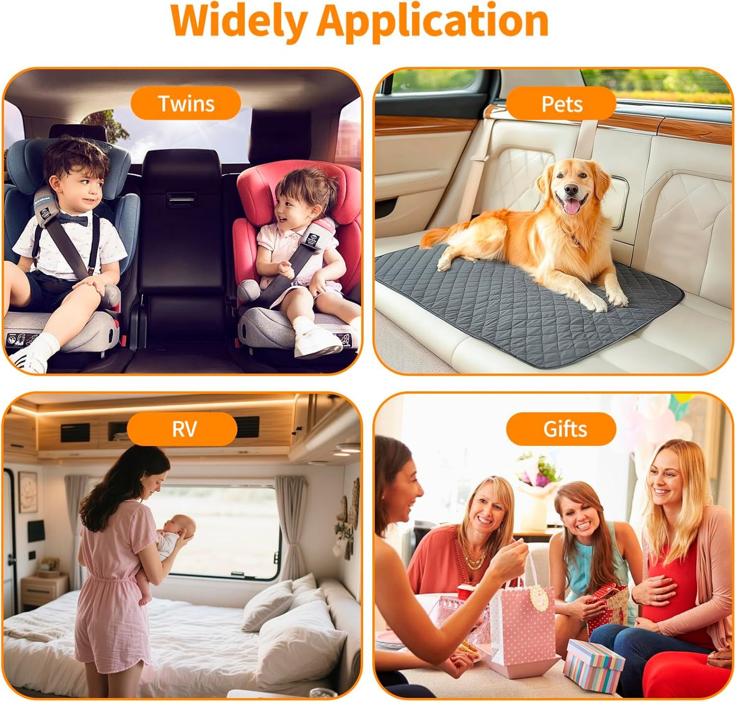 Omebel 7" Baby Car Mirror Monitor with 4K HD Camera, 360&deg; Rotation, Night Vision, Rear-Facing, Easy 5-Min Installation, for Infant Safety image number 3