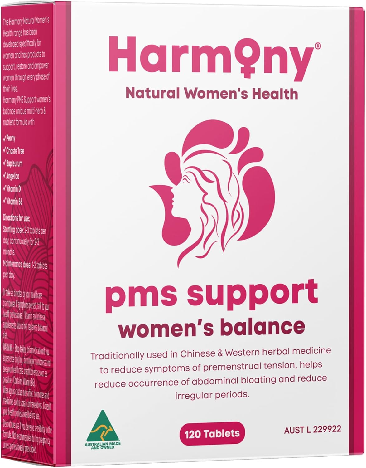 Harmony PMS Support 120 Tabs image number 1
