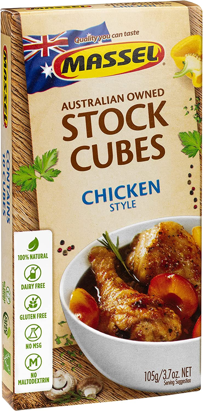 Massel Ultracube Chicken Style Stock Cubes - Plant Based & Gluten-Free, 105G X 6 Pack image number 5