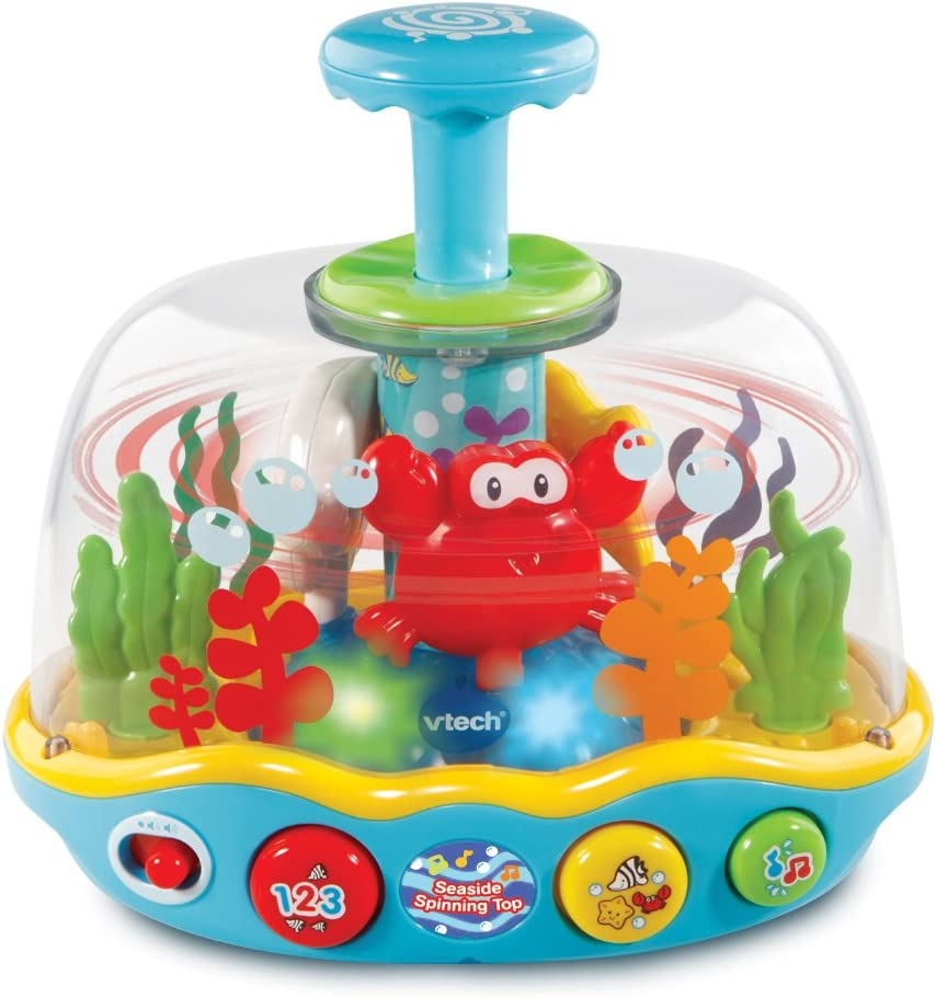 Vtech 508903 Seaside Spinning Top Spinning Toy image number 5