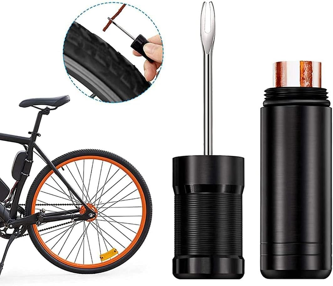 Bicycle Tubeless Tire Repair Kit,Bike Tubeless Tire Repair Kit Plugger Plugs Tool,Bike Tubeless Tire Tyre Repair Kit Plugger Plug,Bike Tubeless Tire Tyre Repair Kit Plugger Plug Tool Repair Tires Tool image number 3