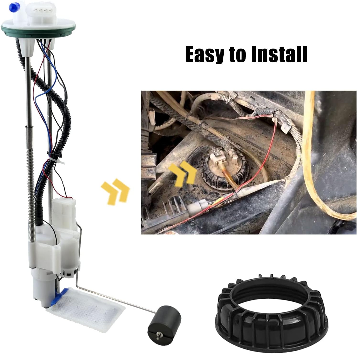 709000662 Fuel Pump Assembly Fits for Can-Am Defender 500 800 1000 HD10 HD8 HD5 PRO/DPS/PRO/XT 2016-2021,47-1025 image number 2