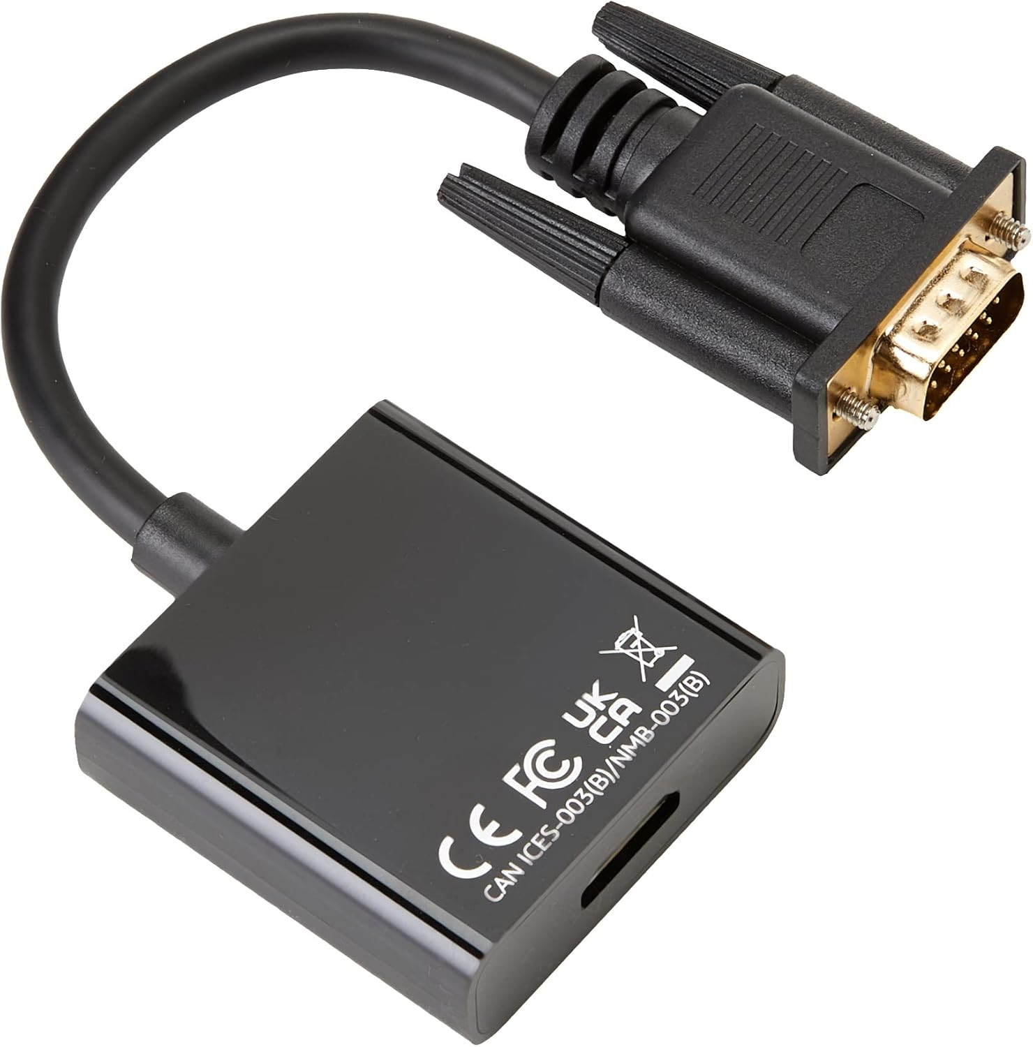 Amazon Basics HDMI Female to VGA Adapter with 3.5Mm Audio Port image number 2