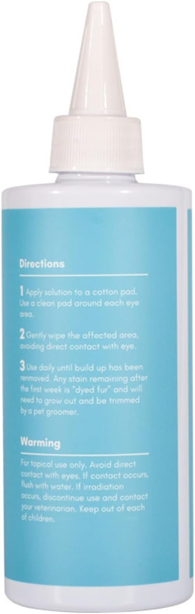 Tear Stain Remover for Dogs - Kitten Eye Face Cleaner - 8Oz Mild Soothing Eye Rinse Cleaner & Daily Tear Stain Remover Wash for Small Animals Hamil
