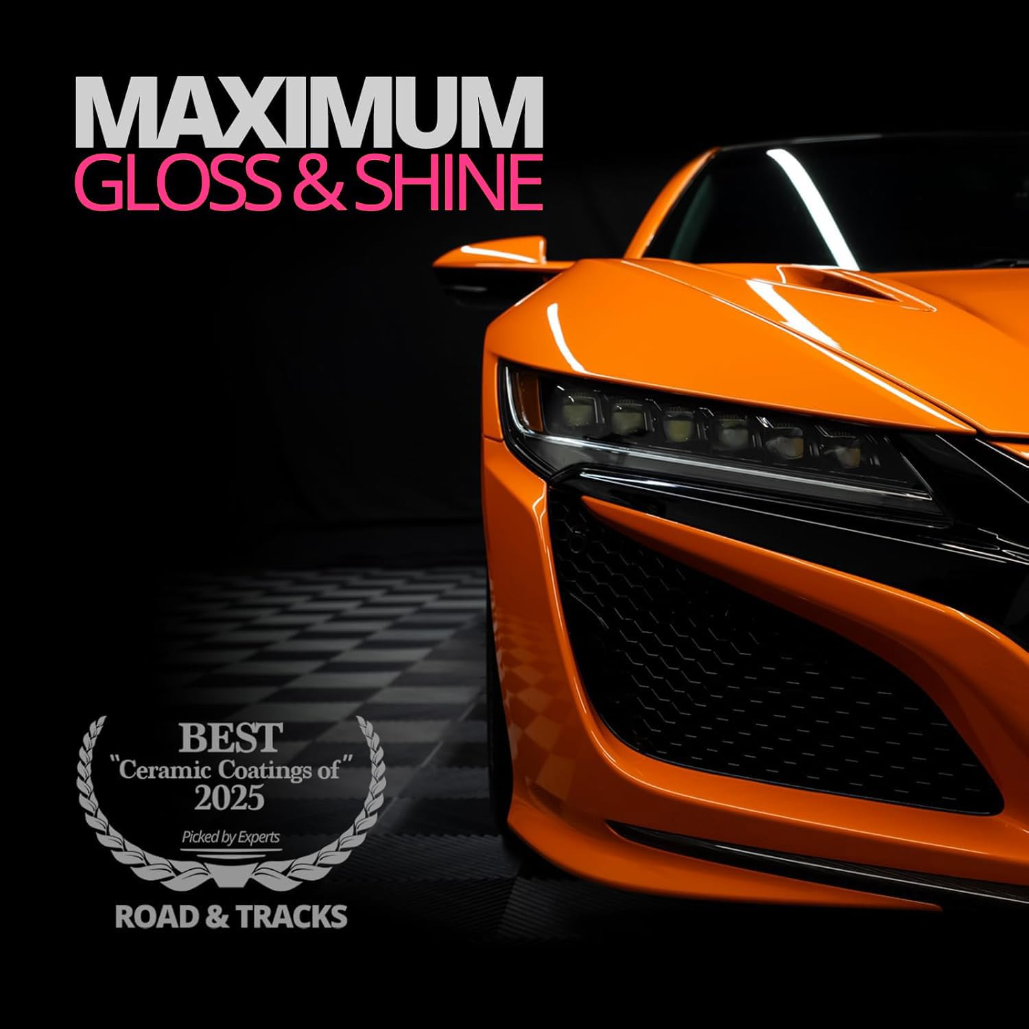 WANXINPT Platinum Rapid Ceramic Paint Sealant Spray (4 Oz.) - Maximum Gloss & Shine &ndash; Extremely Hydrophobic &ndash; Unmatched Slickness - Ceramic Spray Coating(1Pcs) image number 1