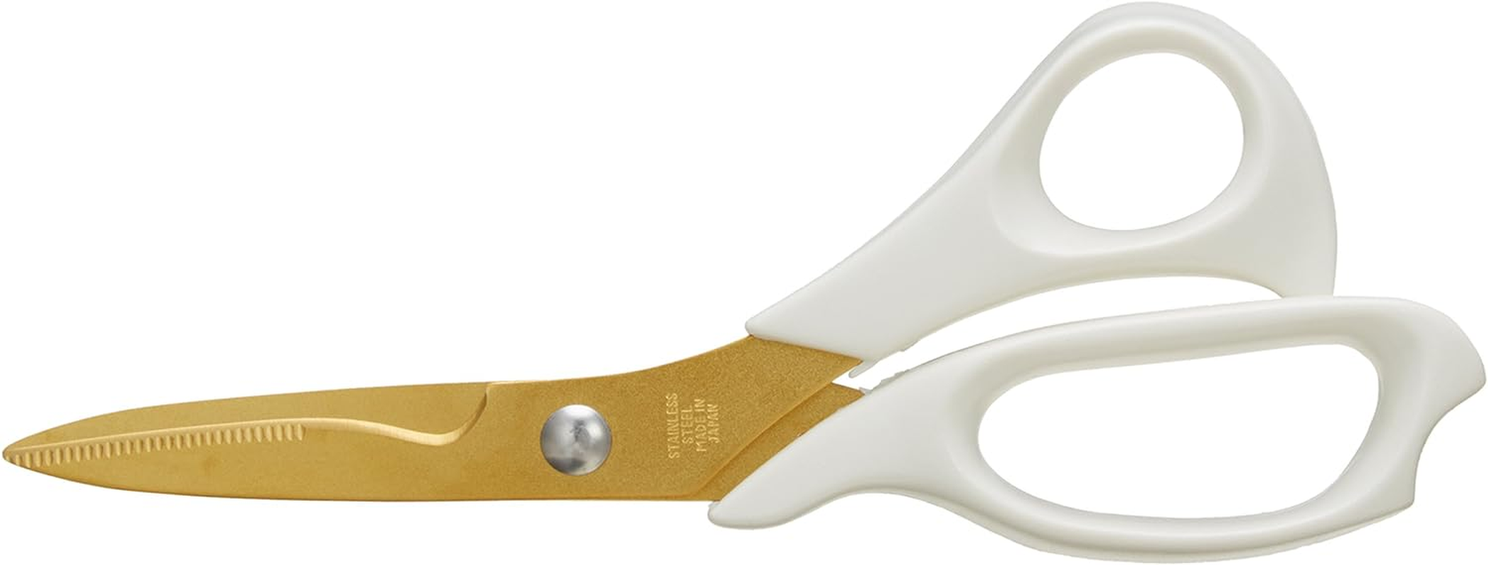 Pearl Metal C-536 Fish Cooking Kitchen Scissors, Titanium Coating, Natural, Made in Japan image number 6