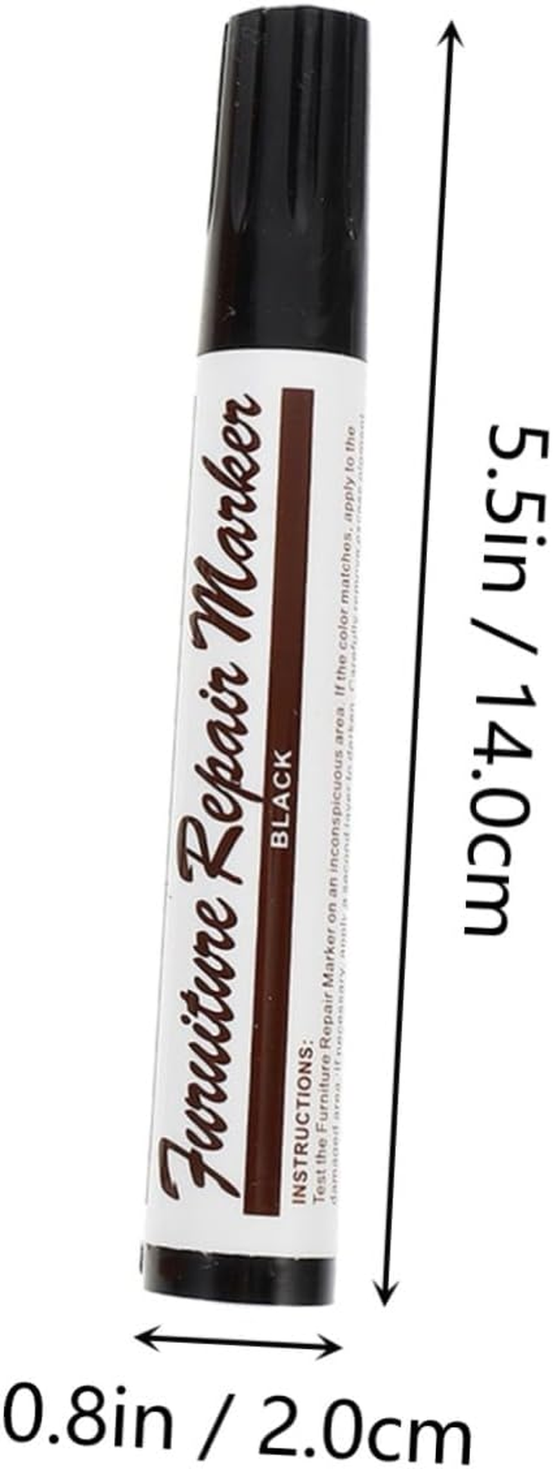 12Pcs Wood Filler Marker Repair Pen for Floor Scratch Repair Furniture Markers Touch up Pens for Home Furniture Restoration image number 2