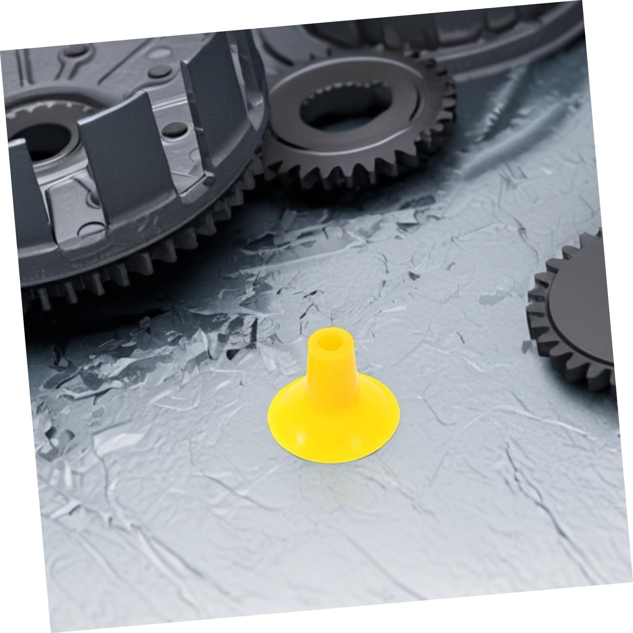 Mikinona 3Pcs Valve Lapping Tool Suction Plates Automotive Engine Valve Maintenance Pneumatic Grinding Bowl Kit