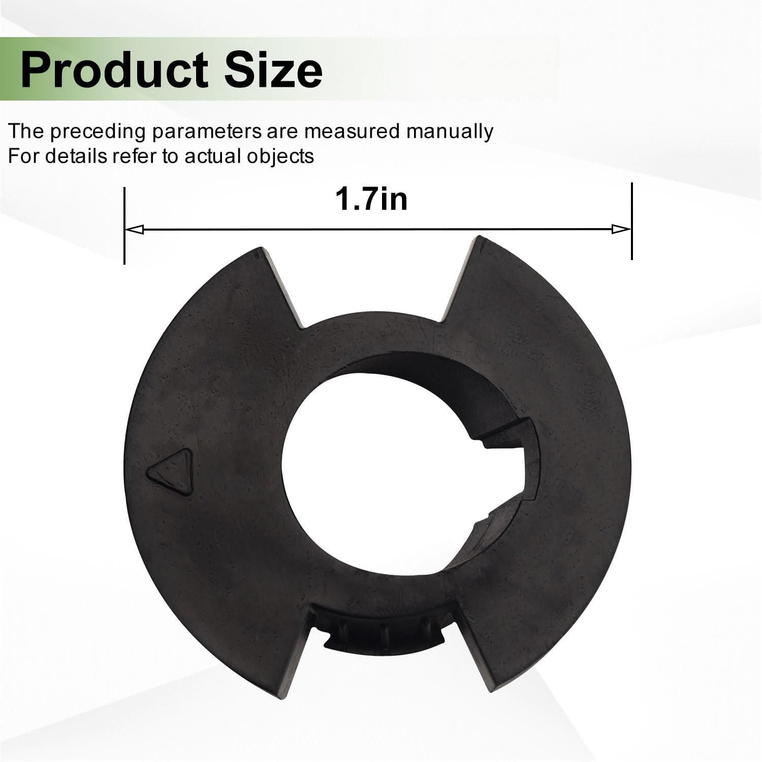 532195227 Steering Bushing Compatible with Husqvarna Craftsman AYP 2042 LS, 2146 XLS, 2246 LS, 2346 XLS, 2348 LS, 2354 GXLS, 2748 GLS, 2754 GLS Replaces 195227 (2 Pcs) image number 2