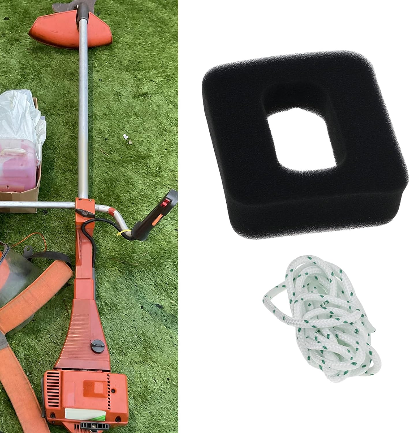 Air Filter Repair Kit 502 11 58-01 Compatible with Husqvarna 39R 240R 245R 245RX image number 6