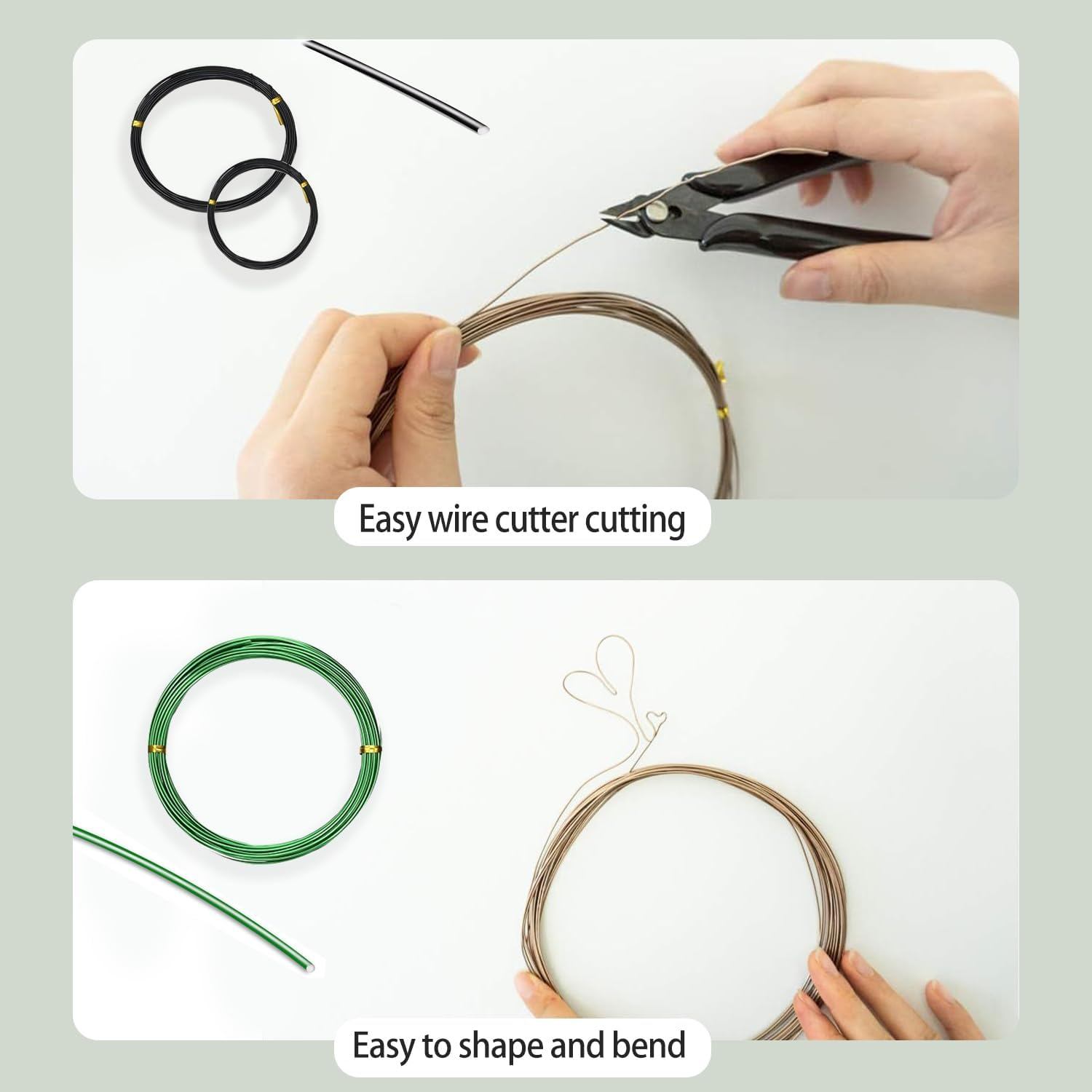 Bonsai Wire,Total 164 Feet Bonsai Tree Wire for Bonzai Trees Indoor, Size of 1-Mm, 1.5-Mm, 2-Mm Aluminum Wire image number 4