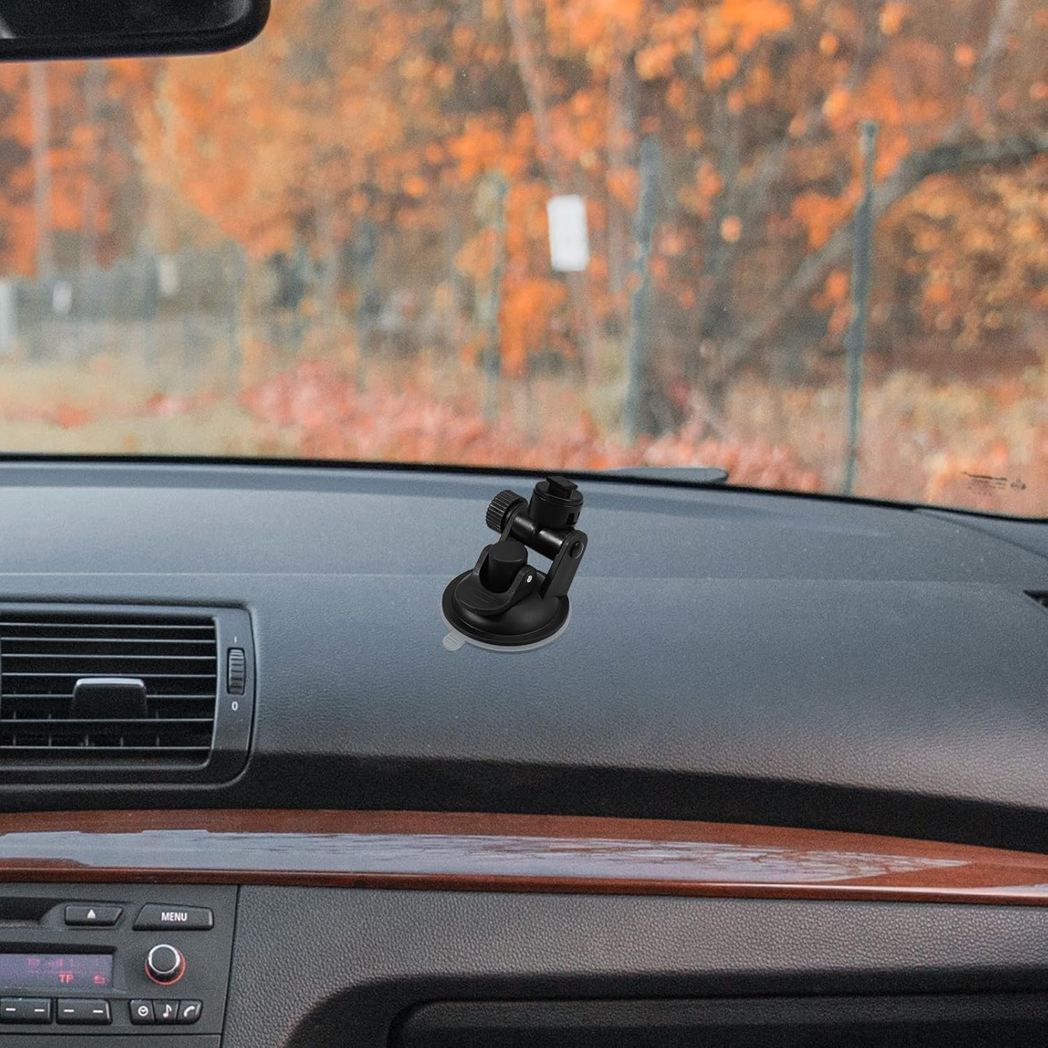 ULDIGI 2Pcs Universal Dash Cam Mount Holder with Strong Black Suction Cup, Car Camera Suction Cup Mount for Front Windscreen, Compatible with Most Dash Cameras image number 3