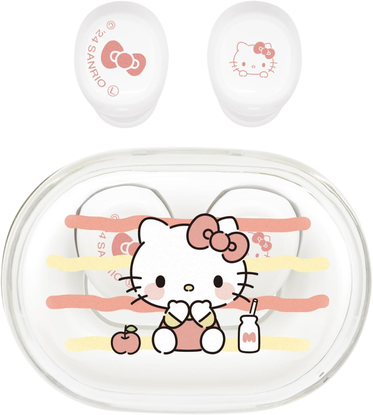 Gourmandies Sanrio Characters Fully Wireless Stereo Earphones, Chromi, SANG-458KU