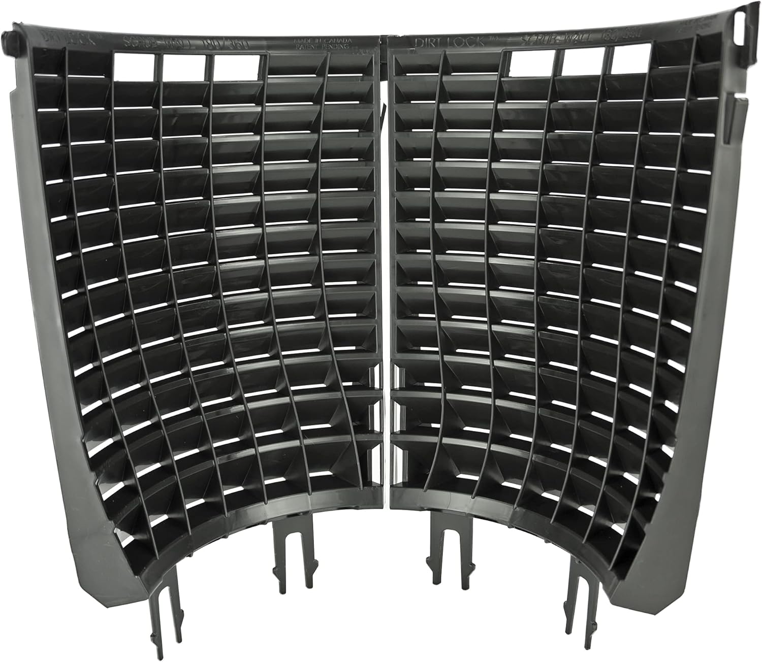 Detail GUARDZ Dirt Lock Scrub Wall 180/360 for Car Wash Bucket Filter Washboard (Black)