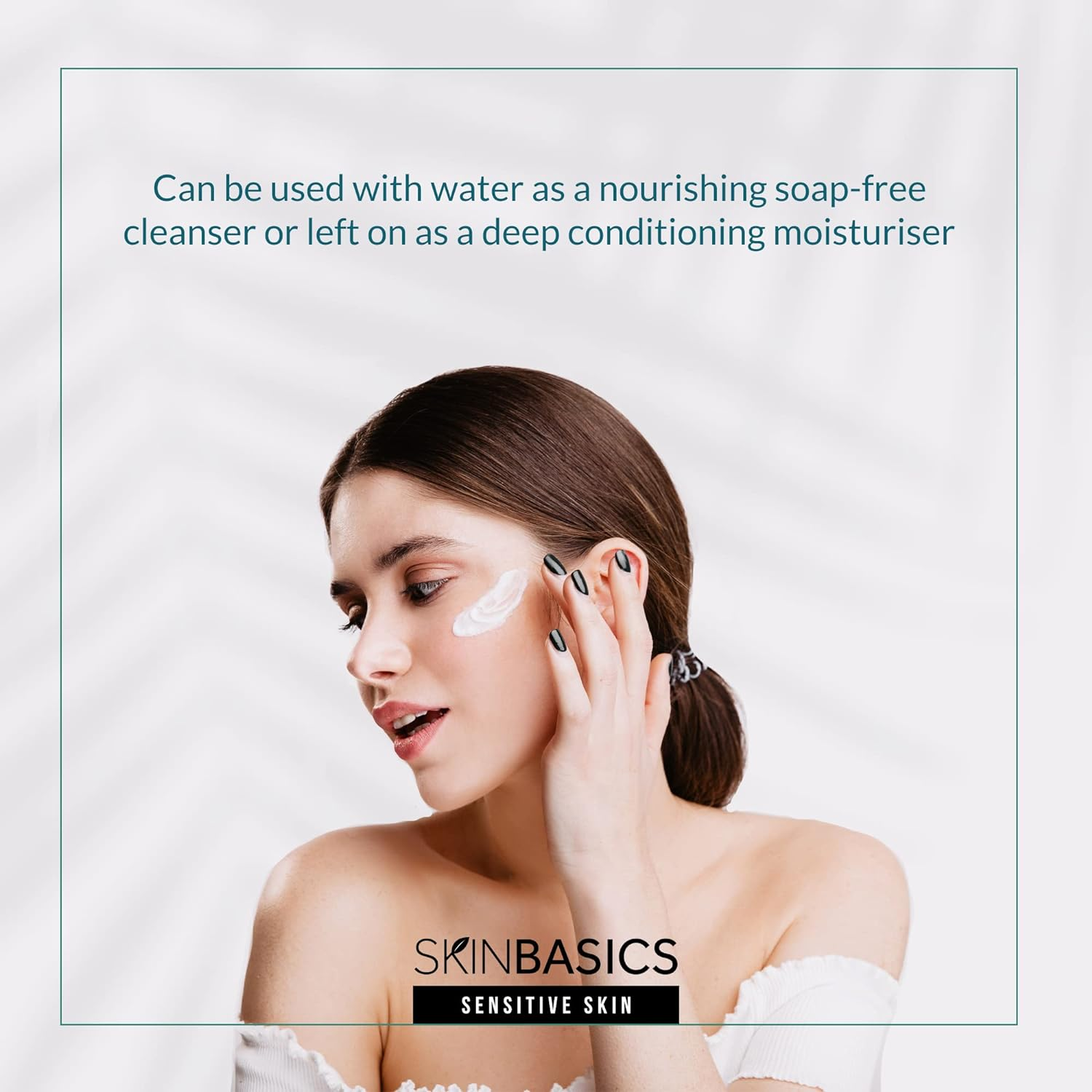 SKIN BASICS Aqueous Lotion Pump (500Ml) - Gentle Soap Free Cleanser Wash - Clinically Tested, Non-Irritating, Hypoallergenic Deep Moisturiser for Dry & Sensitive Skin image number 1