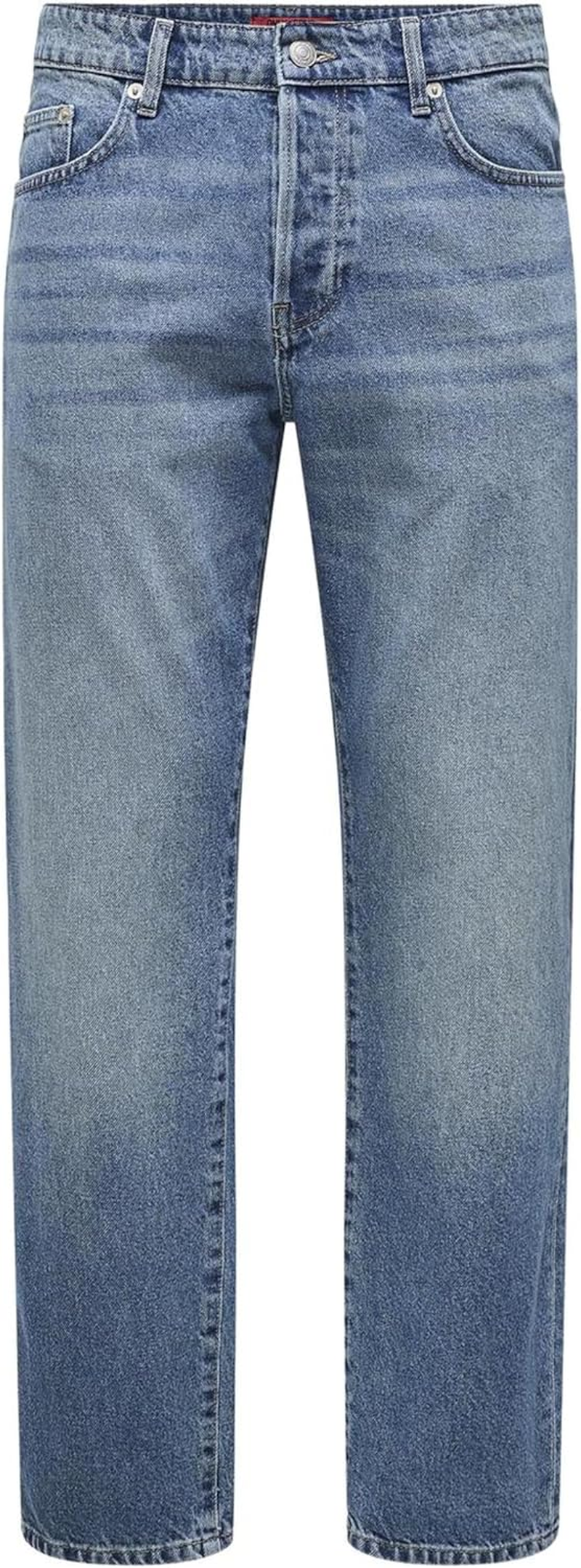 Only & Sons Men'S Onsedge Straight Box Tai DNM Cbo Noos Jeans image number 2